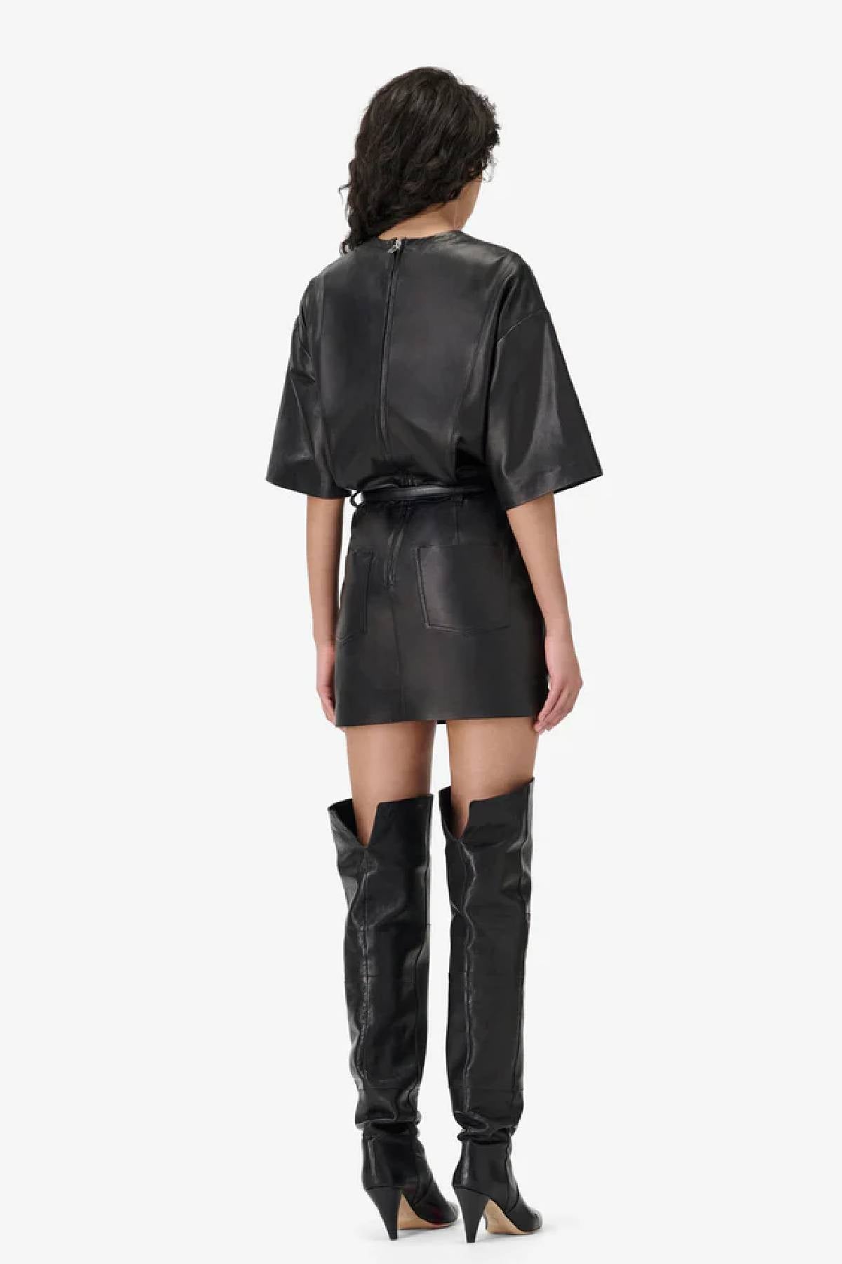 Iro Kenora Leather Dress