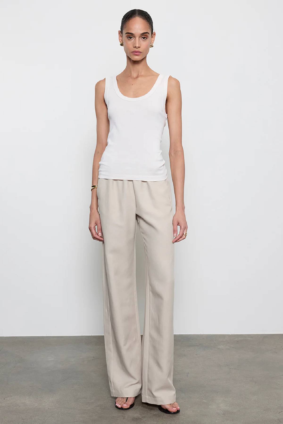 Enza Costa Supima Baby Rib Tank