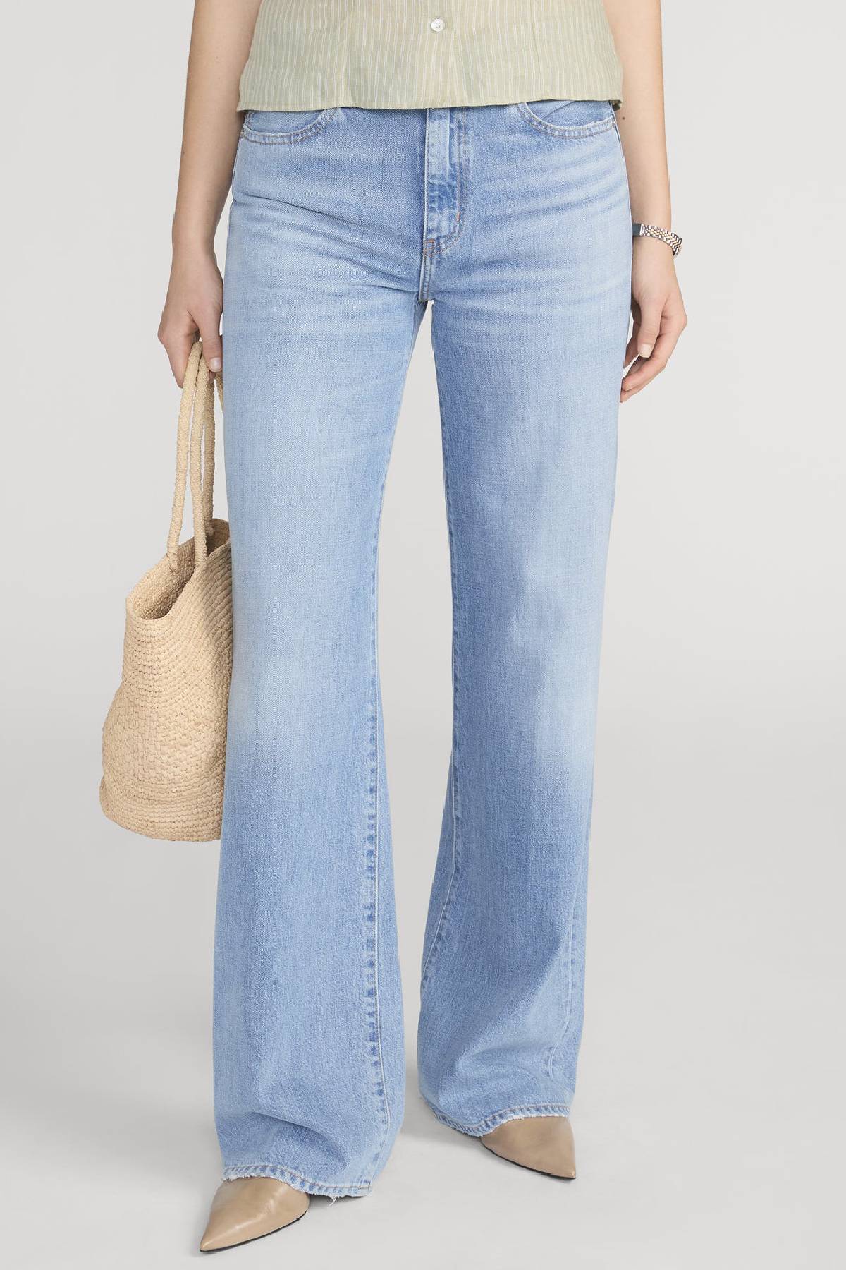 Frame The Off Duty Stroll Jeans - Frey