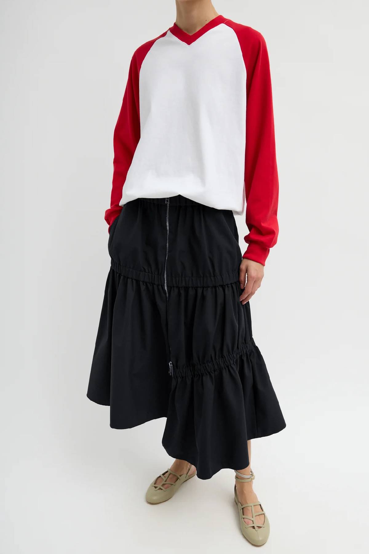 Tibi Perfect T-Shirt Vintage Sweatshirt