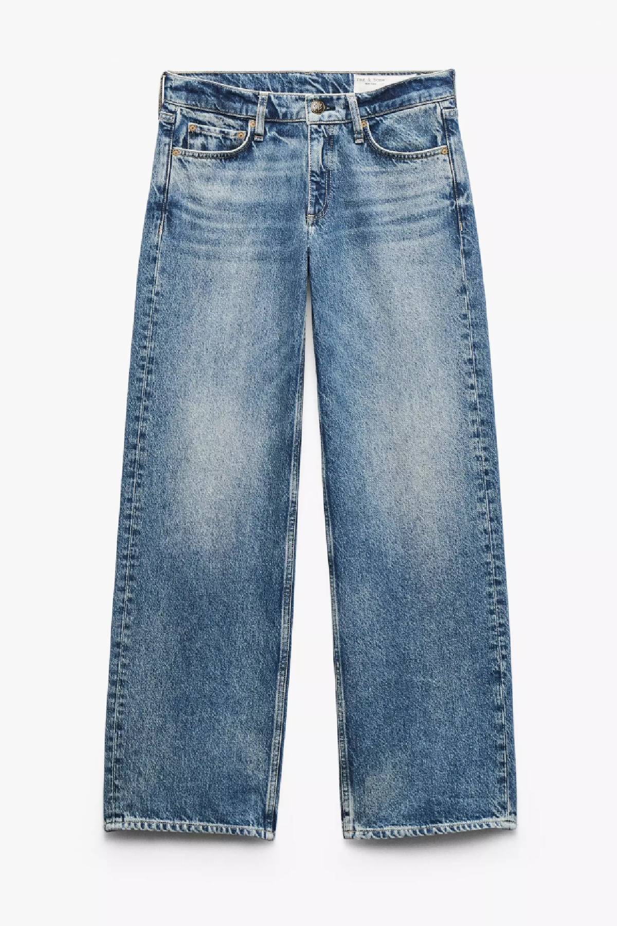 Rag & Bone Saige Relaxed Straight Jeans