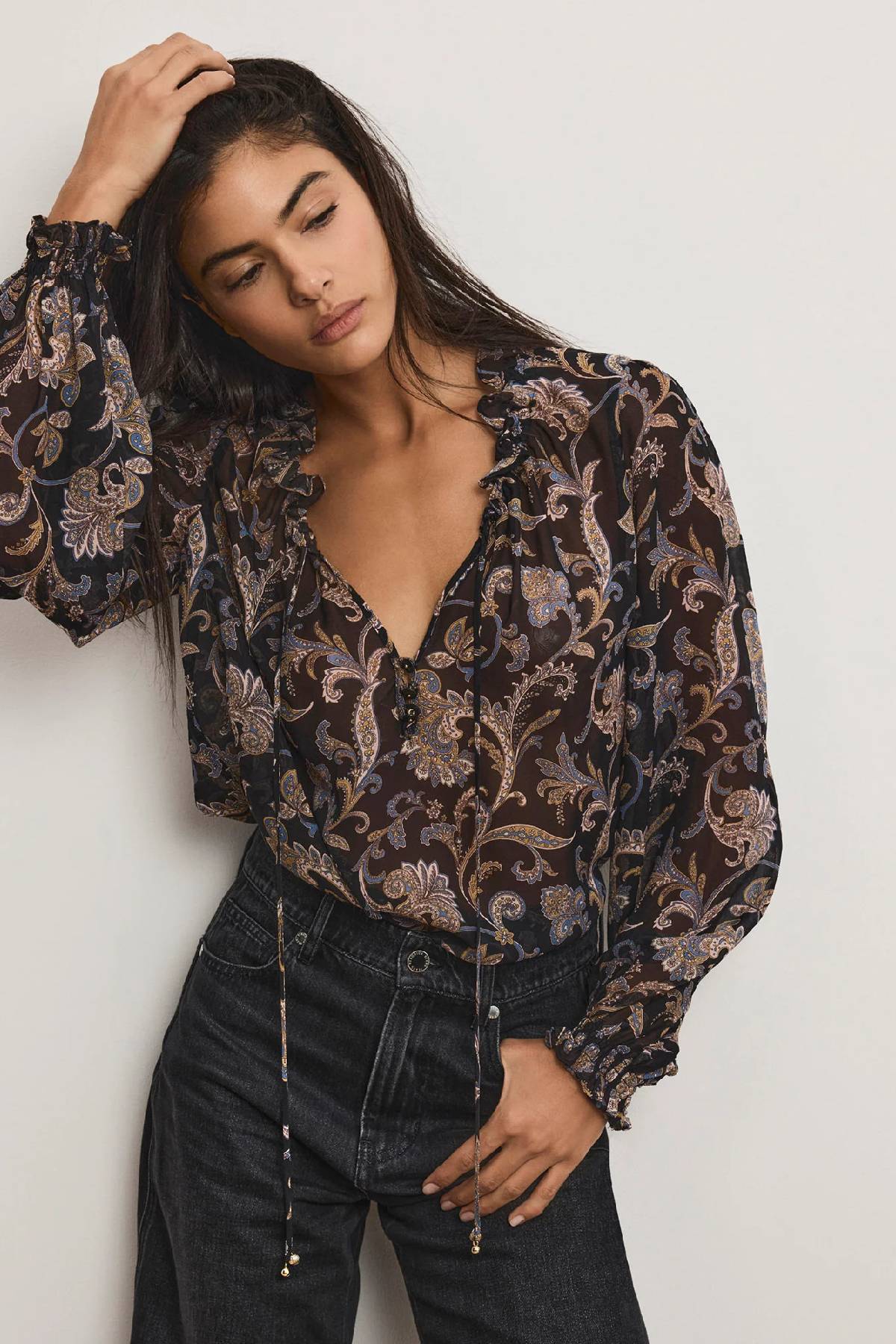 Veronica Beard Hickory Blouse