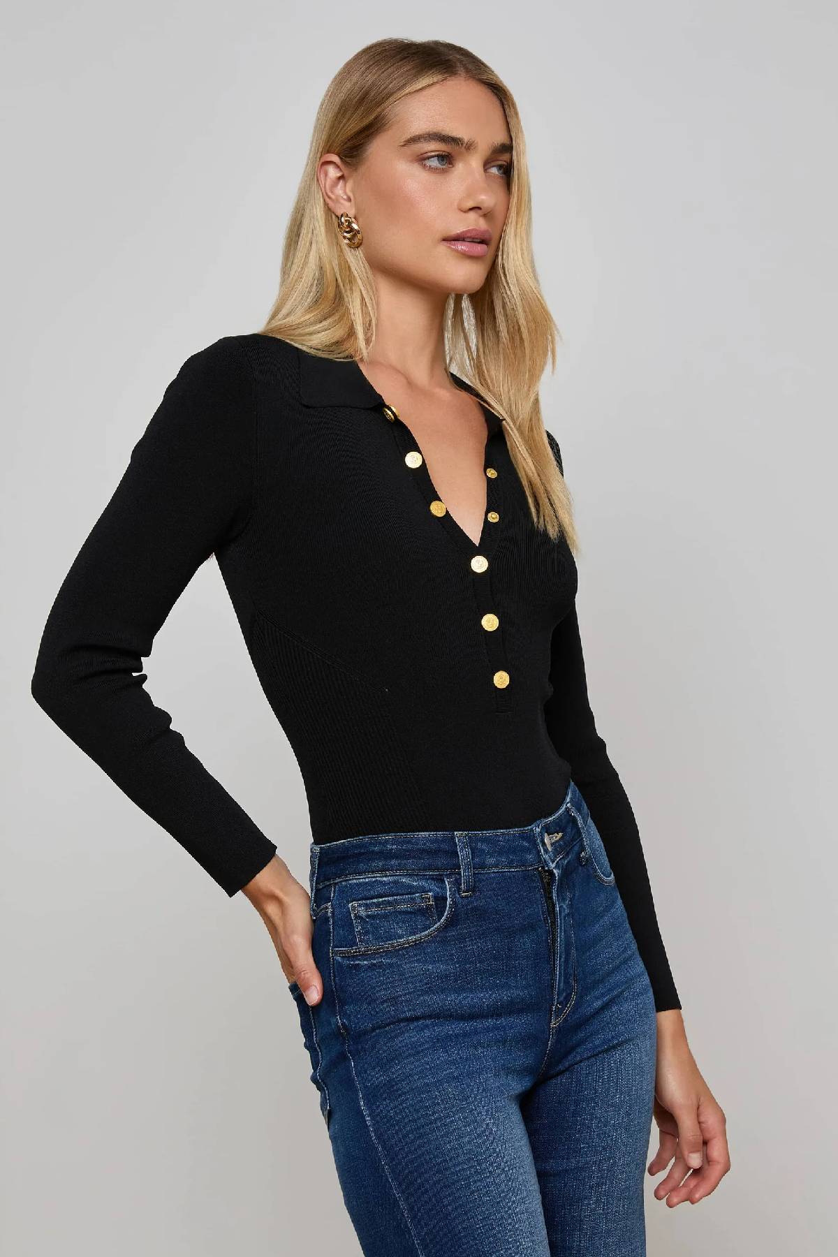L’AGENCE Elisabetta Knit Bodysuit