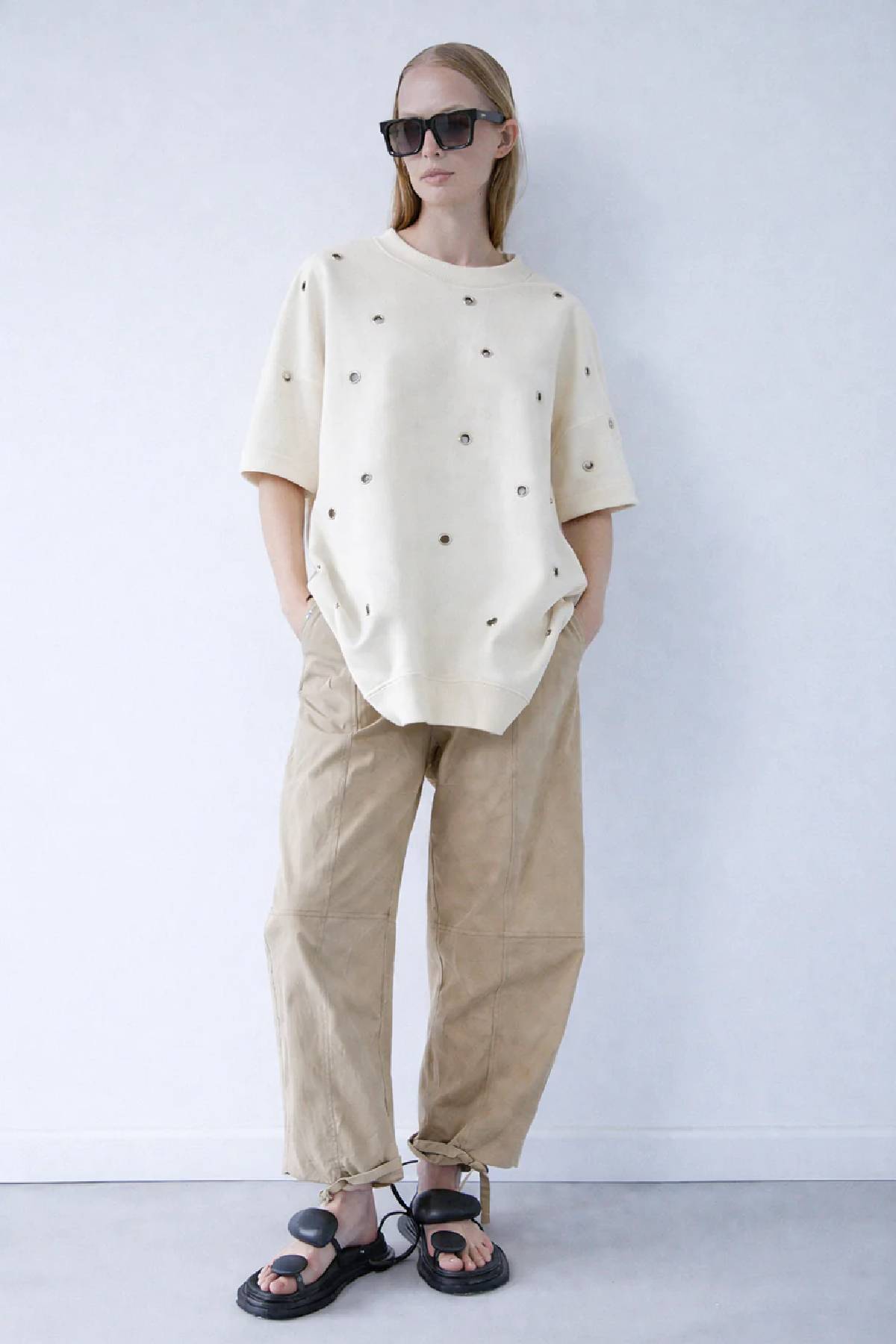 Uli Shneider Sweat Eyelot T-Shirt