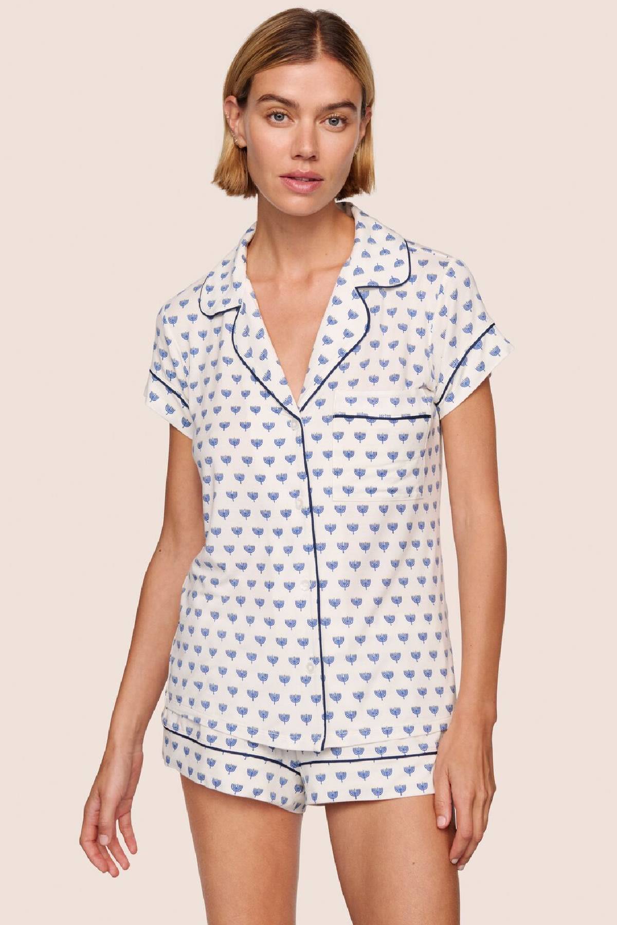 Eberjey Gisele Printed Short PJ Set