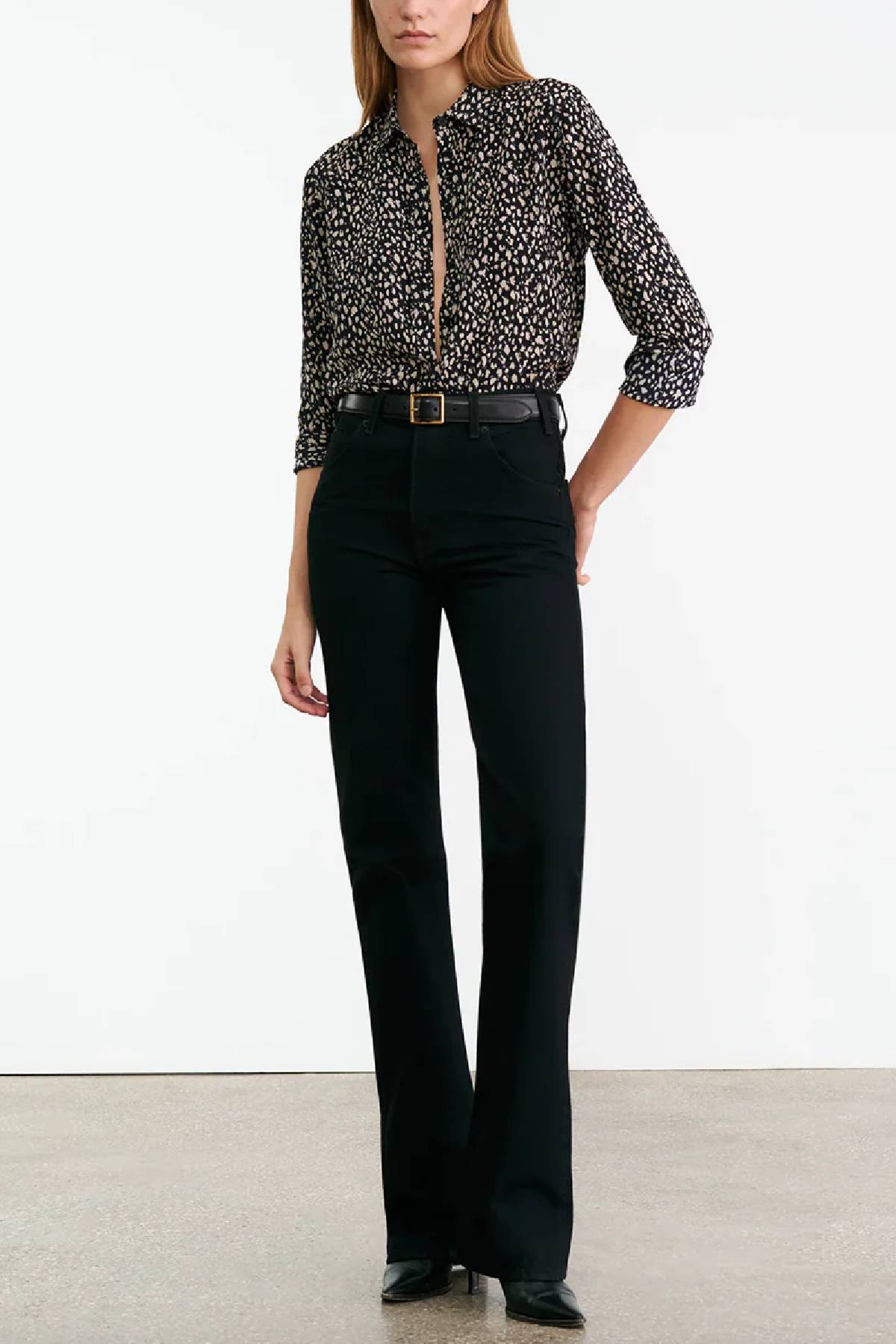 Camisa ajustada Nili Lotan Gaia