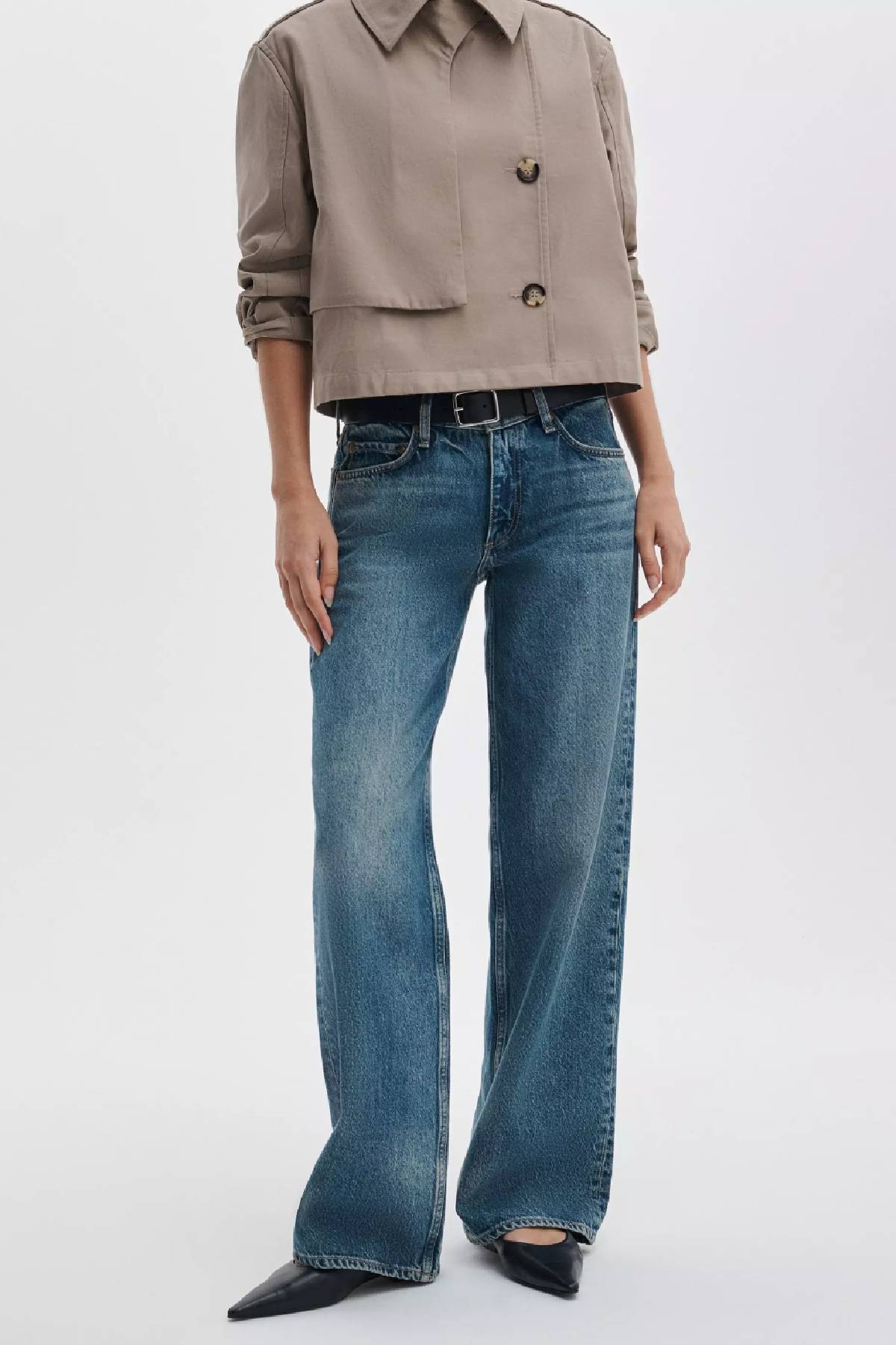 Rag & Bone Saige Relaxed Straight Jeans