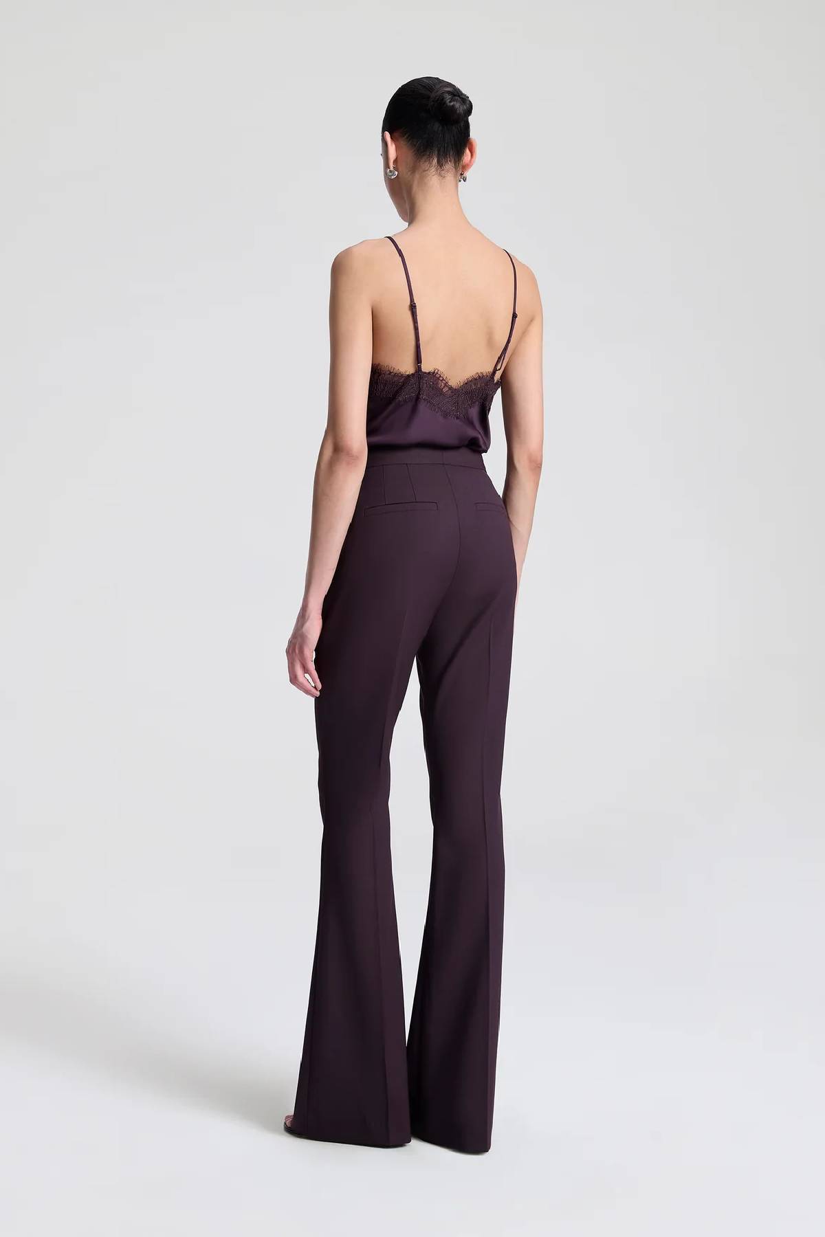 A.L.C. Presley Satin And Lace Camisole Top