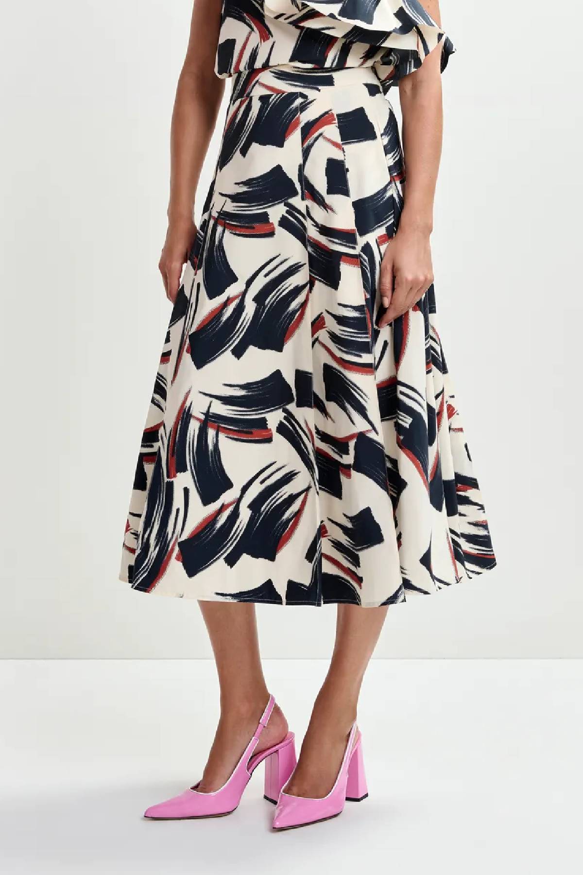 Essentiel Antwerp A-Line Midi Skirt