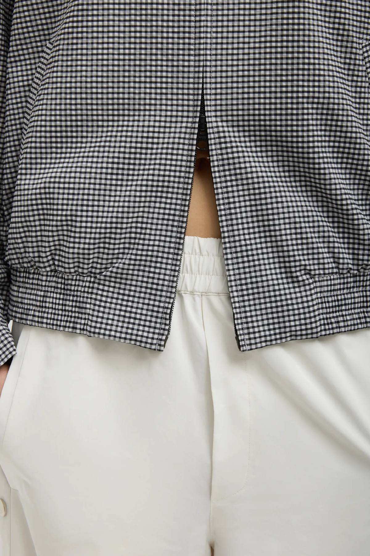 Tibi Nylon Snap Pull On Jogger