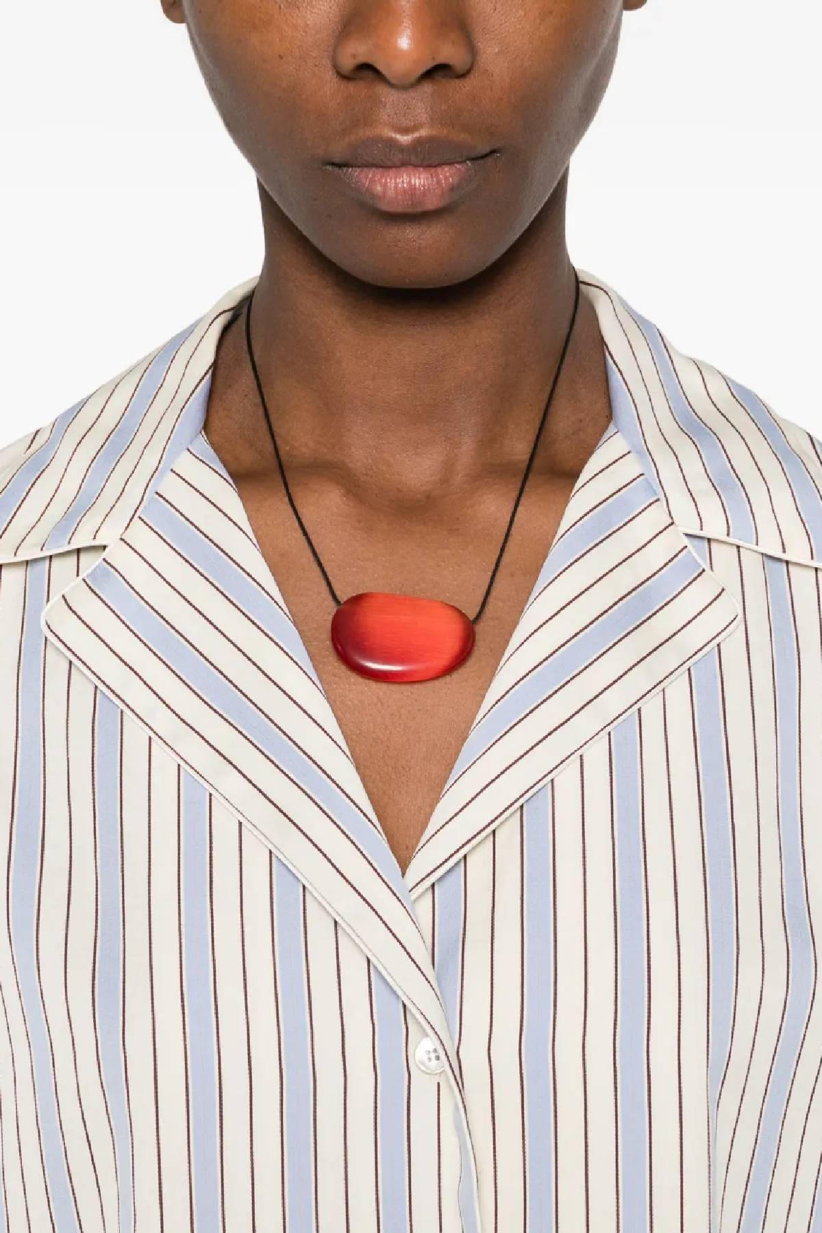 Forte Forte Short Sleeved Striped Shirt