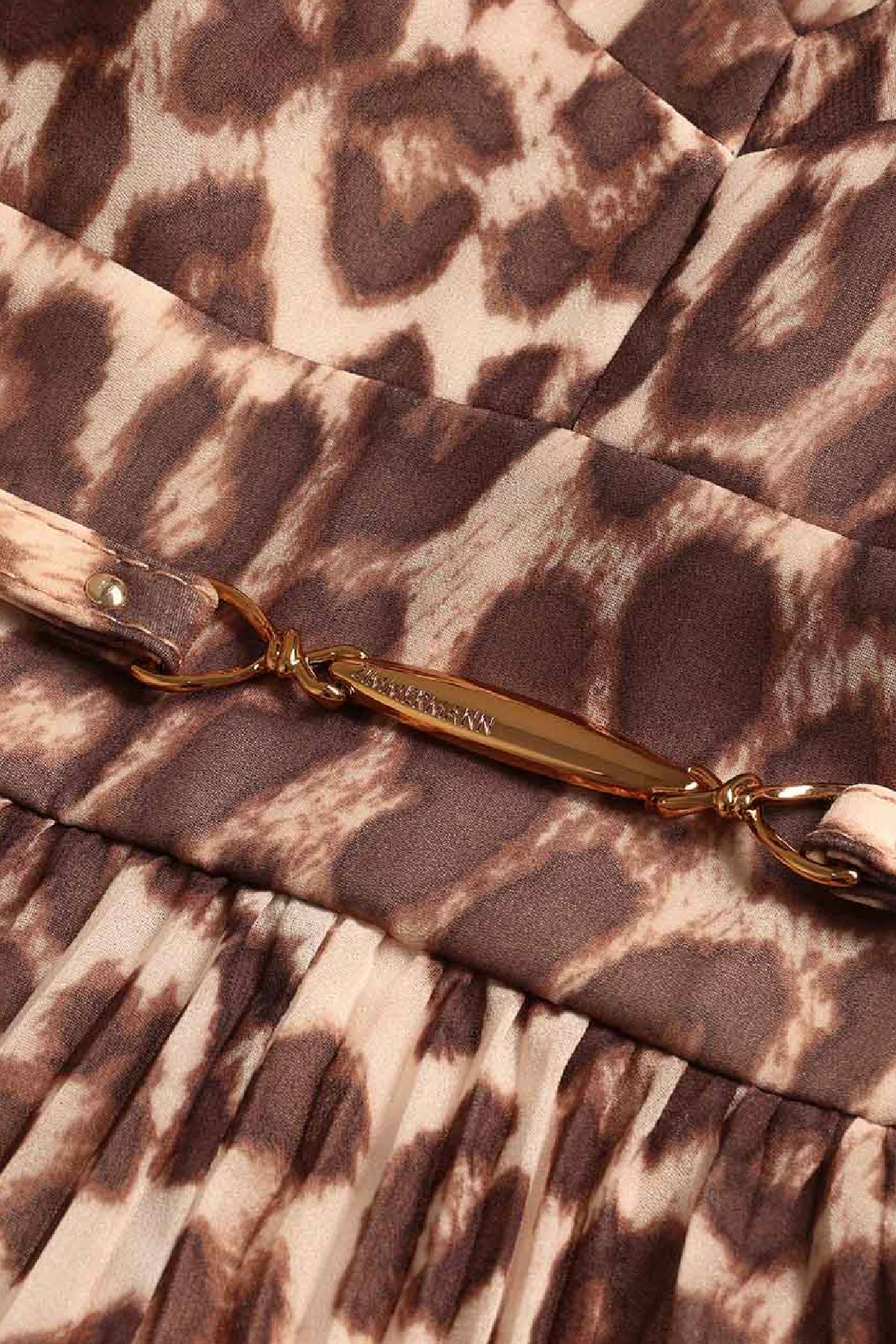 Zimmermann Sunray Pleated Picnic Dress