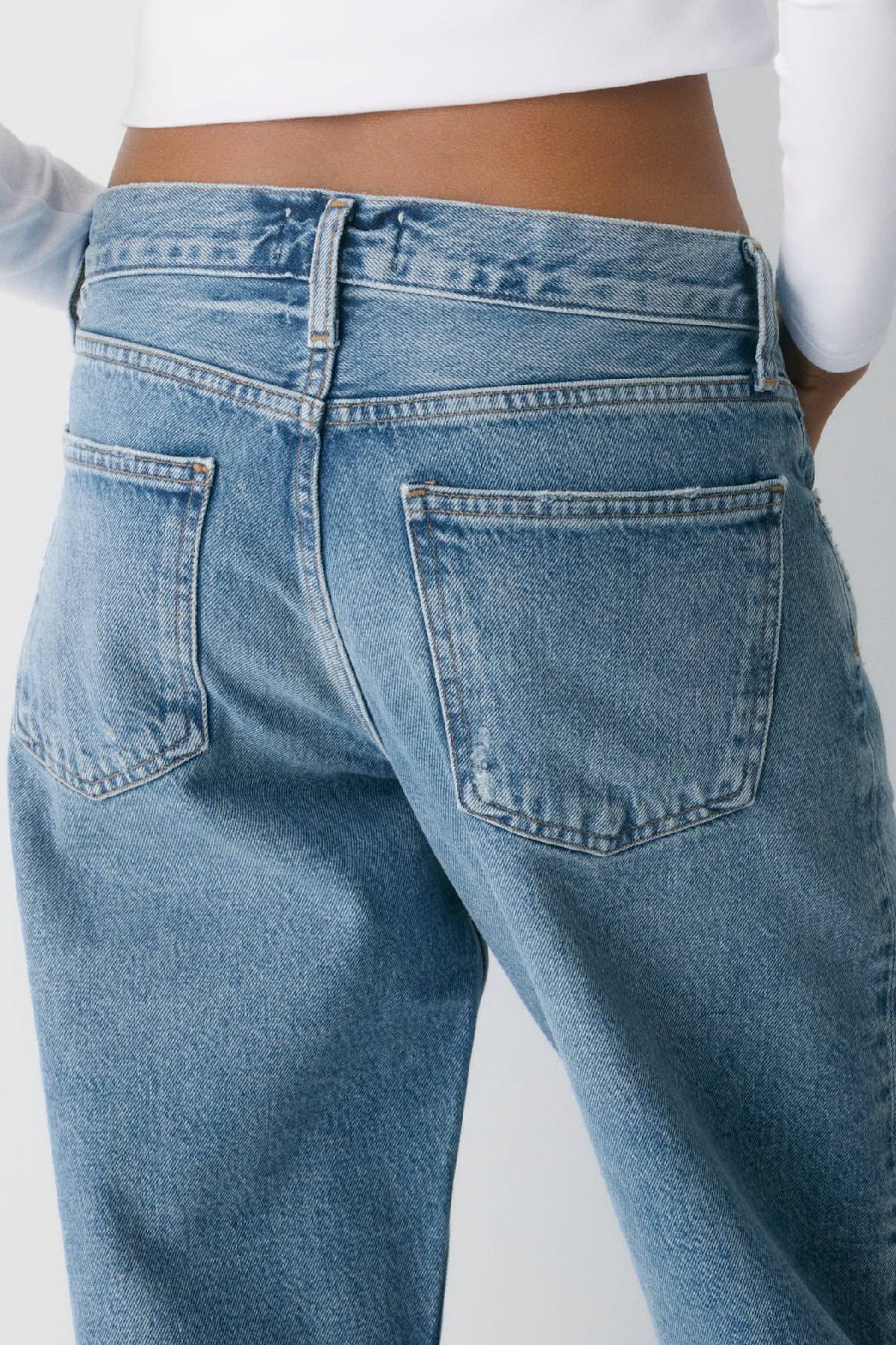 Agolde Low Rise Loose Jeans