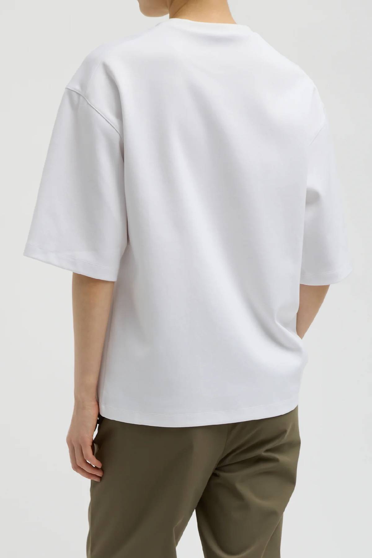 Tibi Active Knit Easy T-Shirt