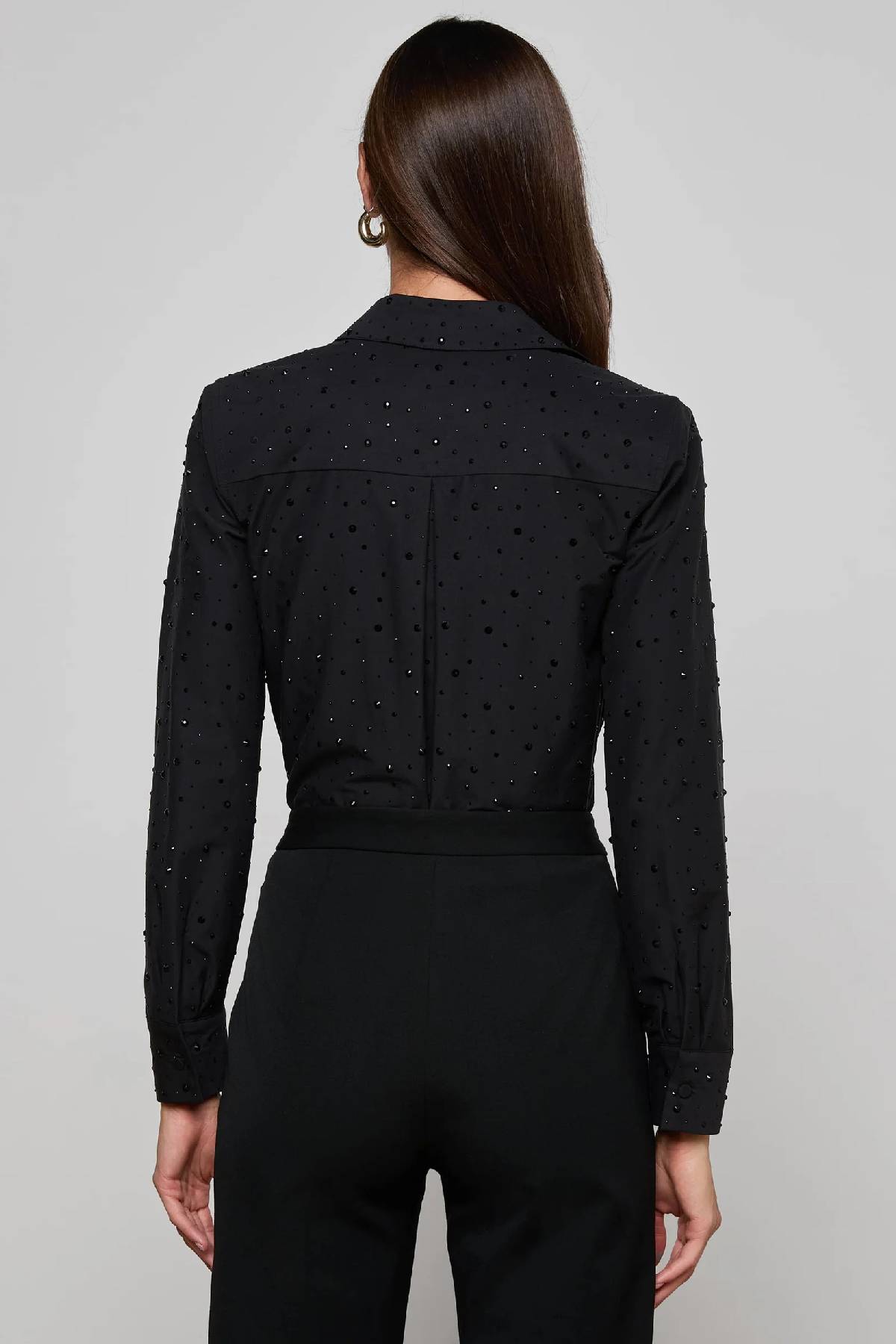 L’AGENCE Ellery Crystal Shirt