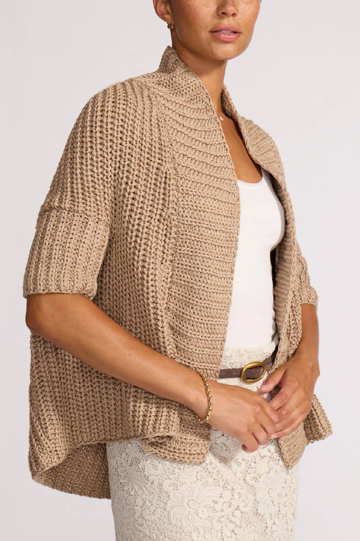 Brochu Walker The Fida Handknit Shrug