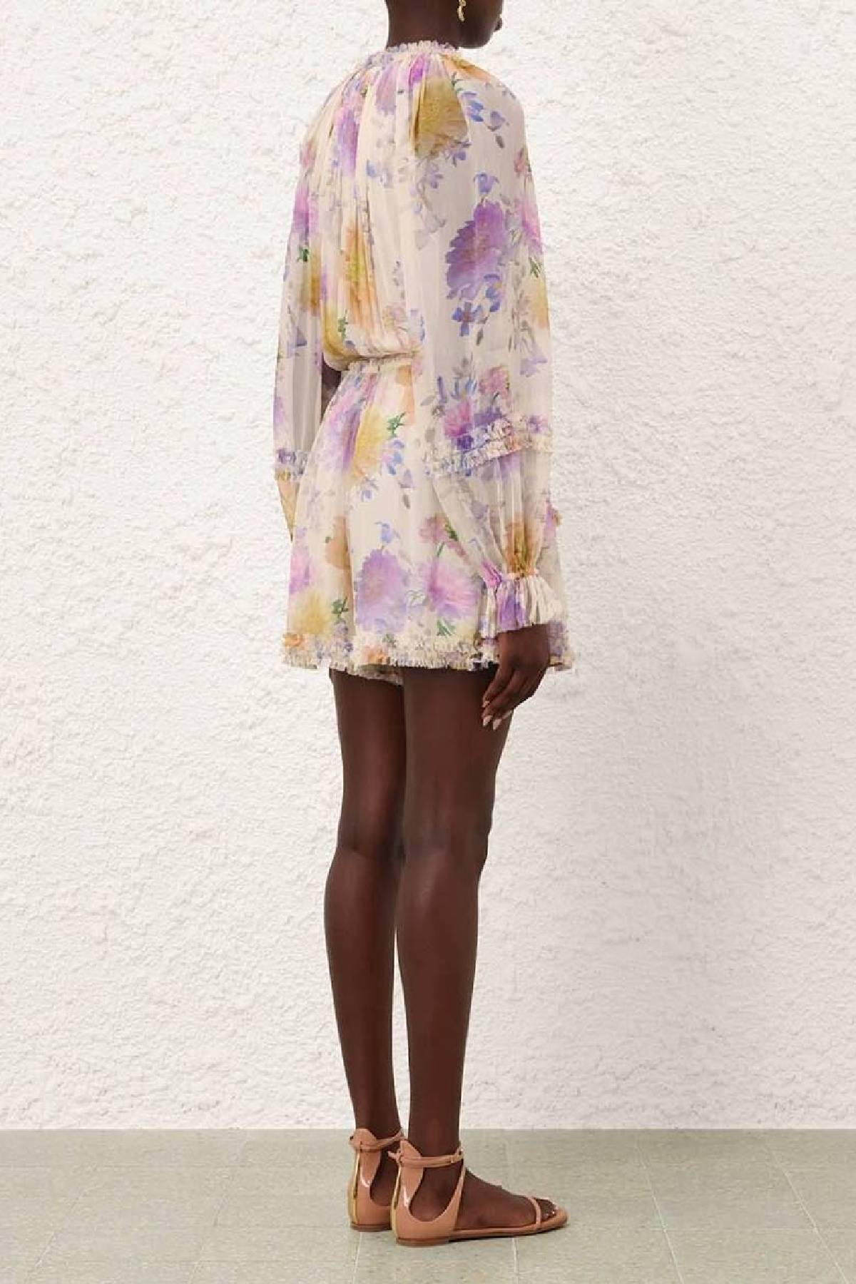 Zimmermann Luna Ruffle Playsuit
