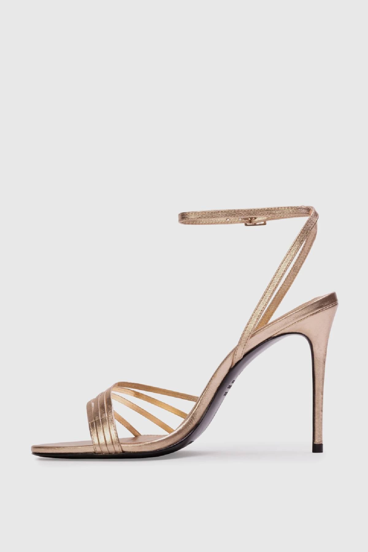 Black Suede Studio Ella 100 Sandal