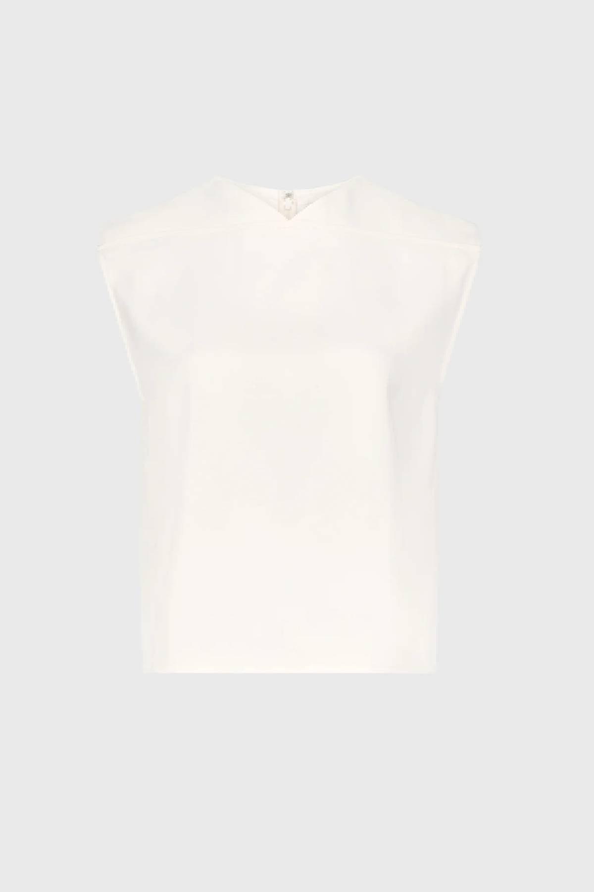 Loulou de Saison Daika Boxy V-Neck Top