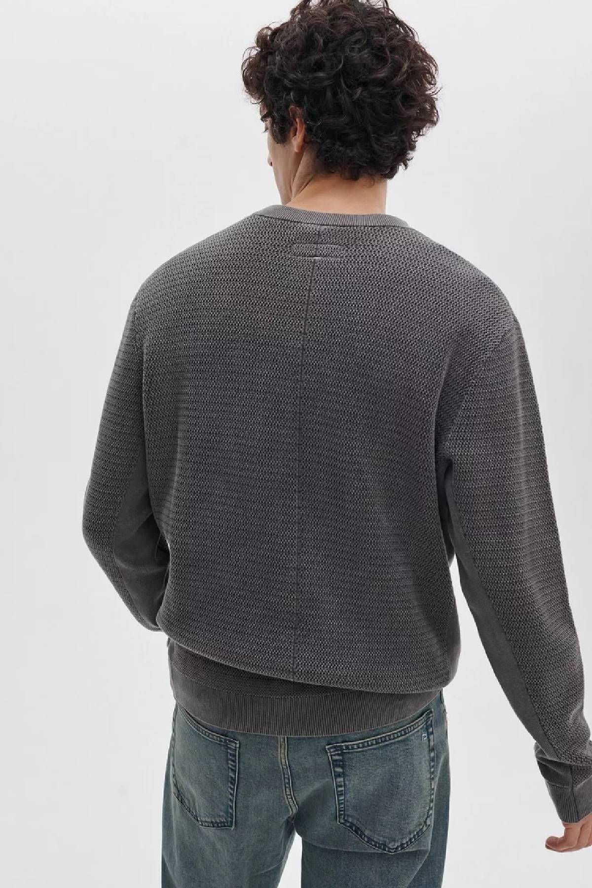 Pull à col rond délavé Caden pour homme de Rag &amp; Bone