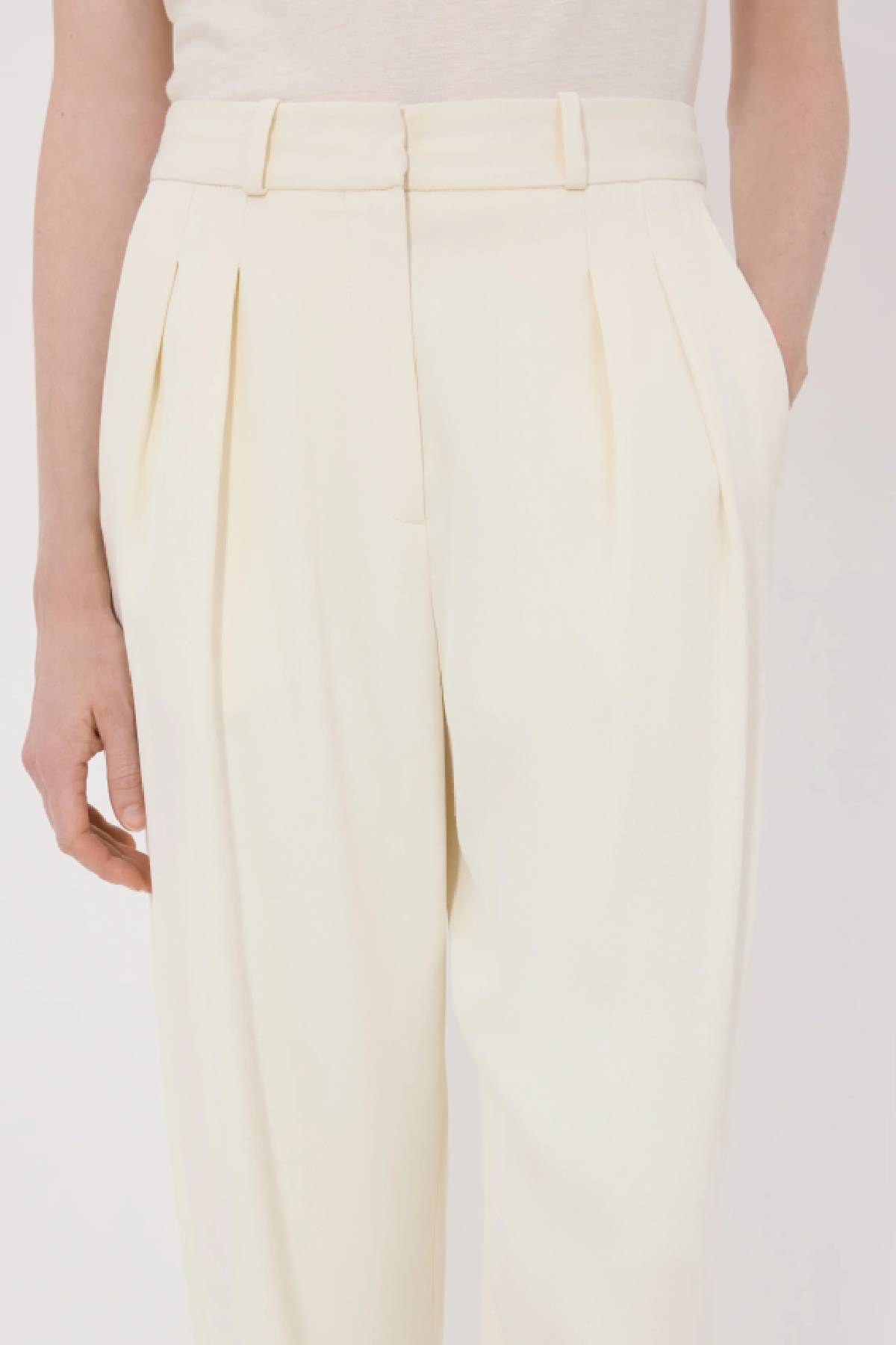 Loulou de Saison Alio Pleated Tailored Pants