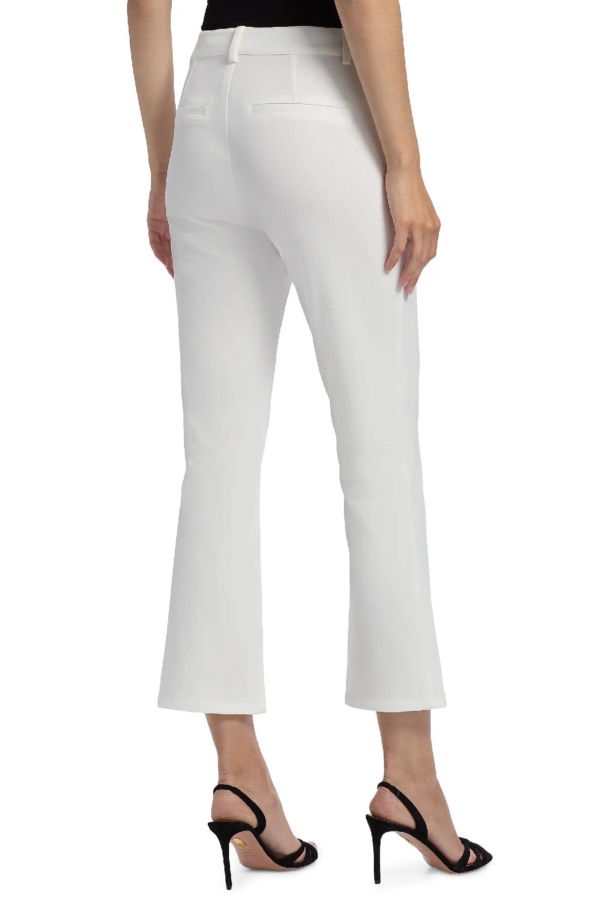 L’AGENCE Ketra Baby Bootcut Trouser - White
