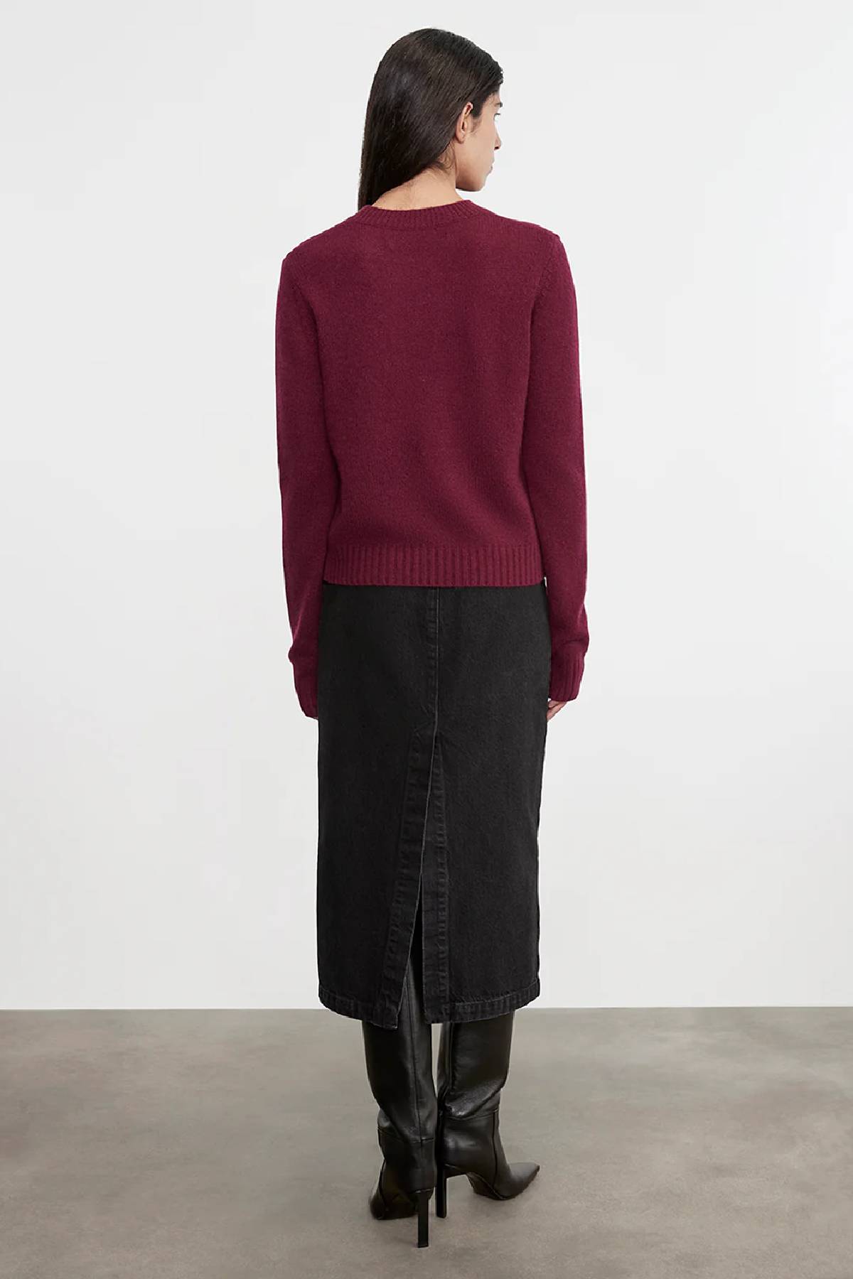 Enza Costa Cashmere Easy Long Sleeve Crew