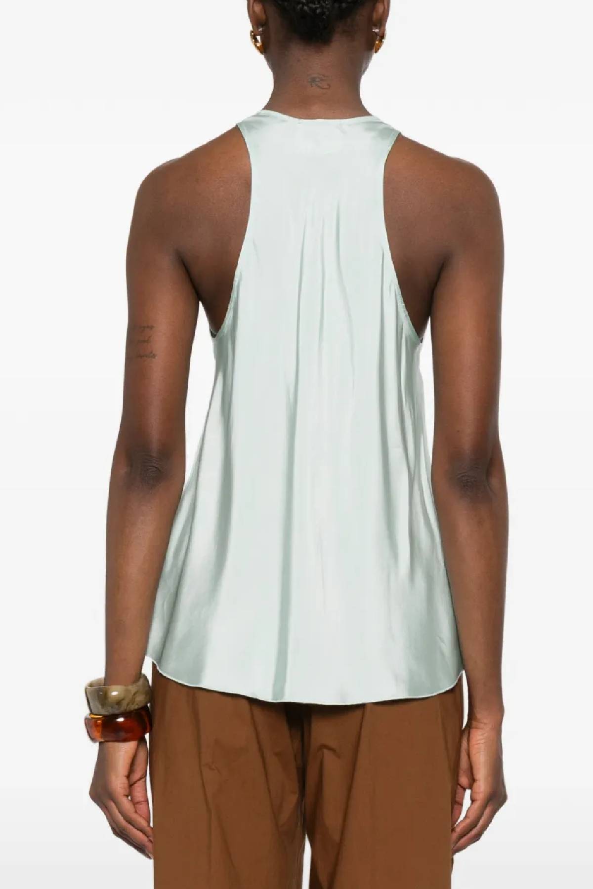 Forte Forte Viscose Twill Top - Plume