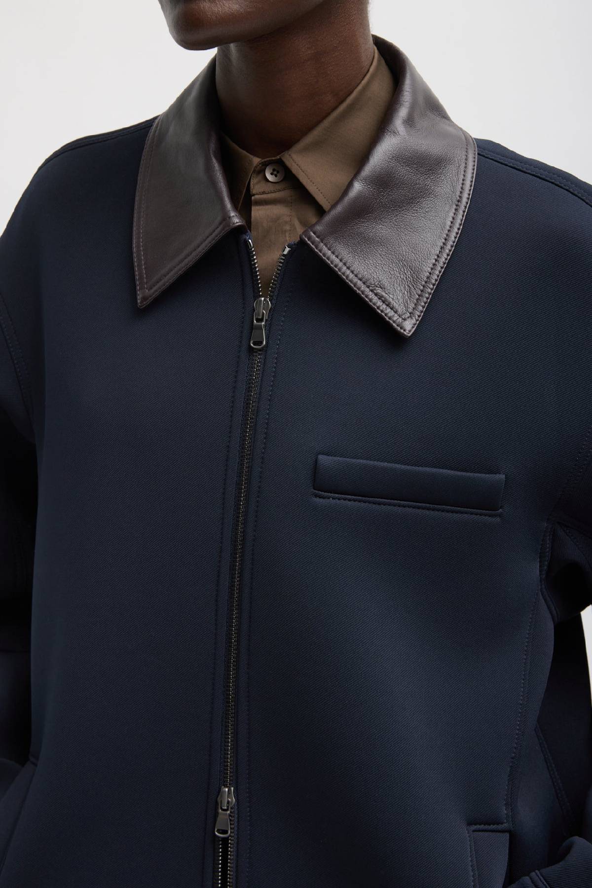 Tibi Bonded Twill Unisex Workmen Jacket