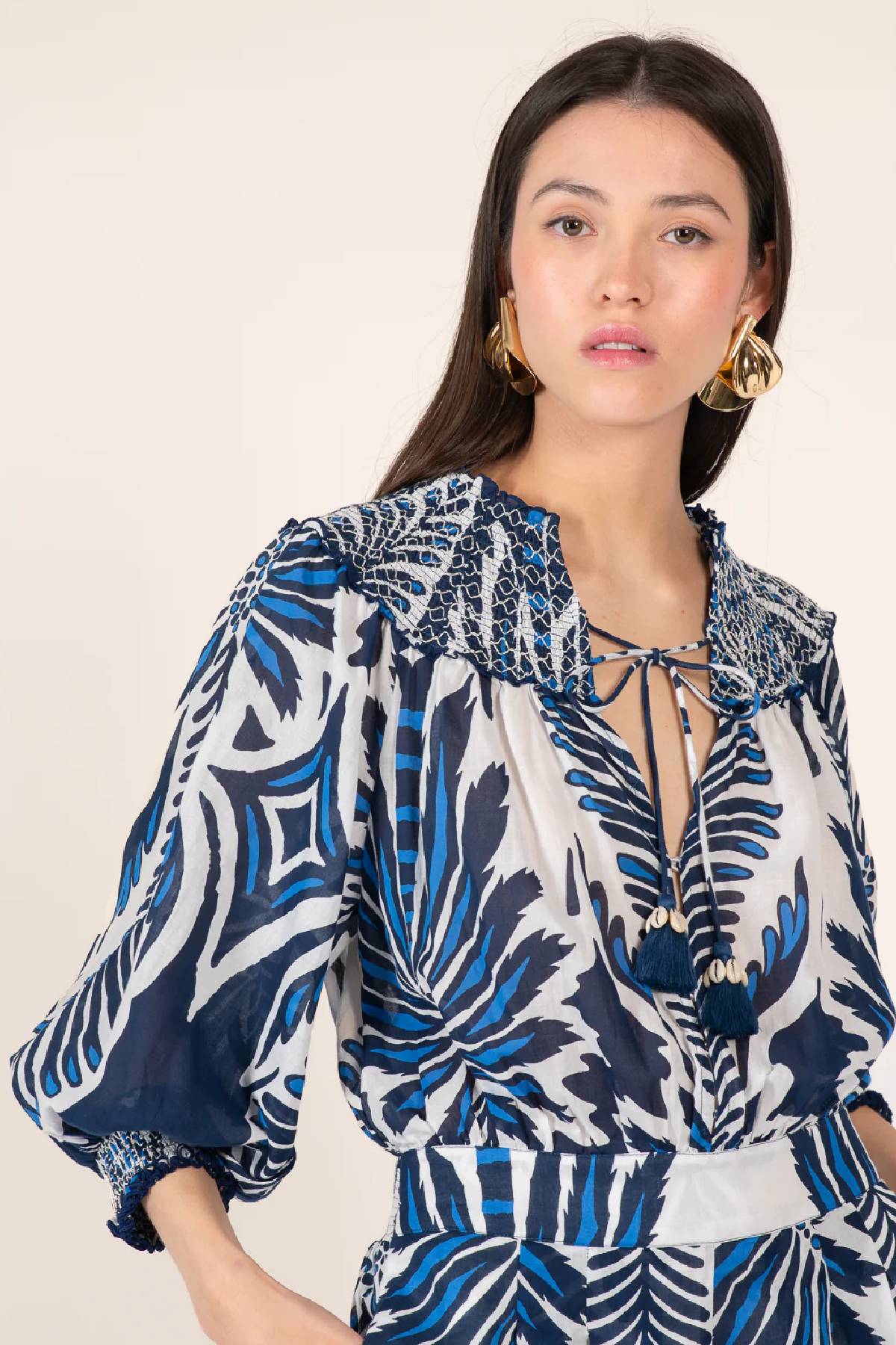 Poupette St Barth Short Jumpsuit Janna Cotton Mousseline