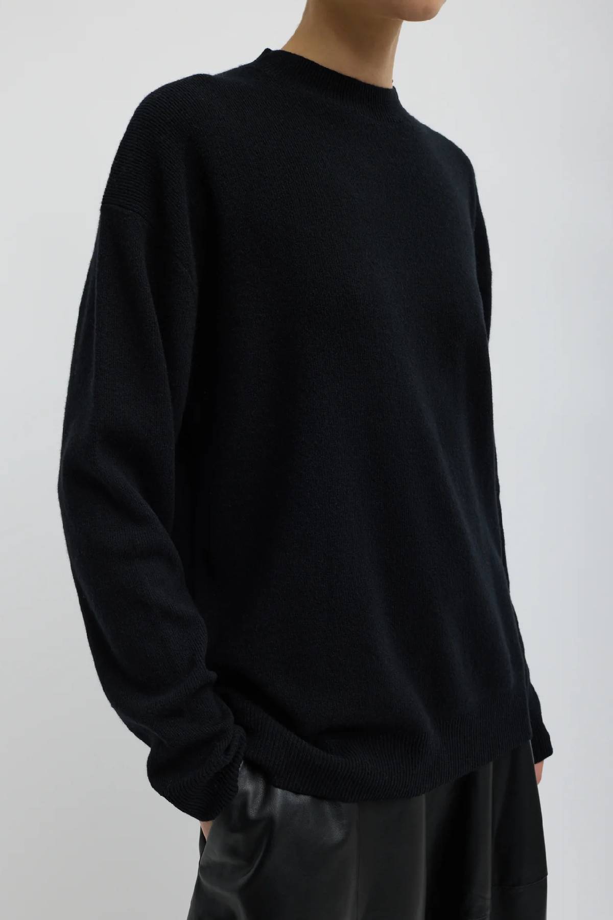 Tibi Anna Merino Wool Cut out Racerback Pullover