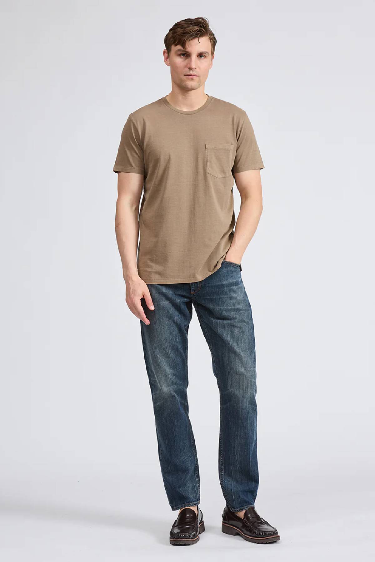 Rag & Bone Men's Garment Dye Classic Pocket Tee