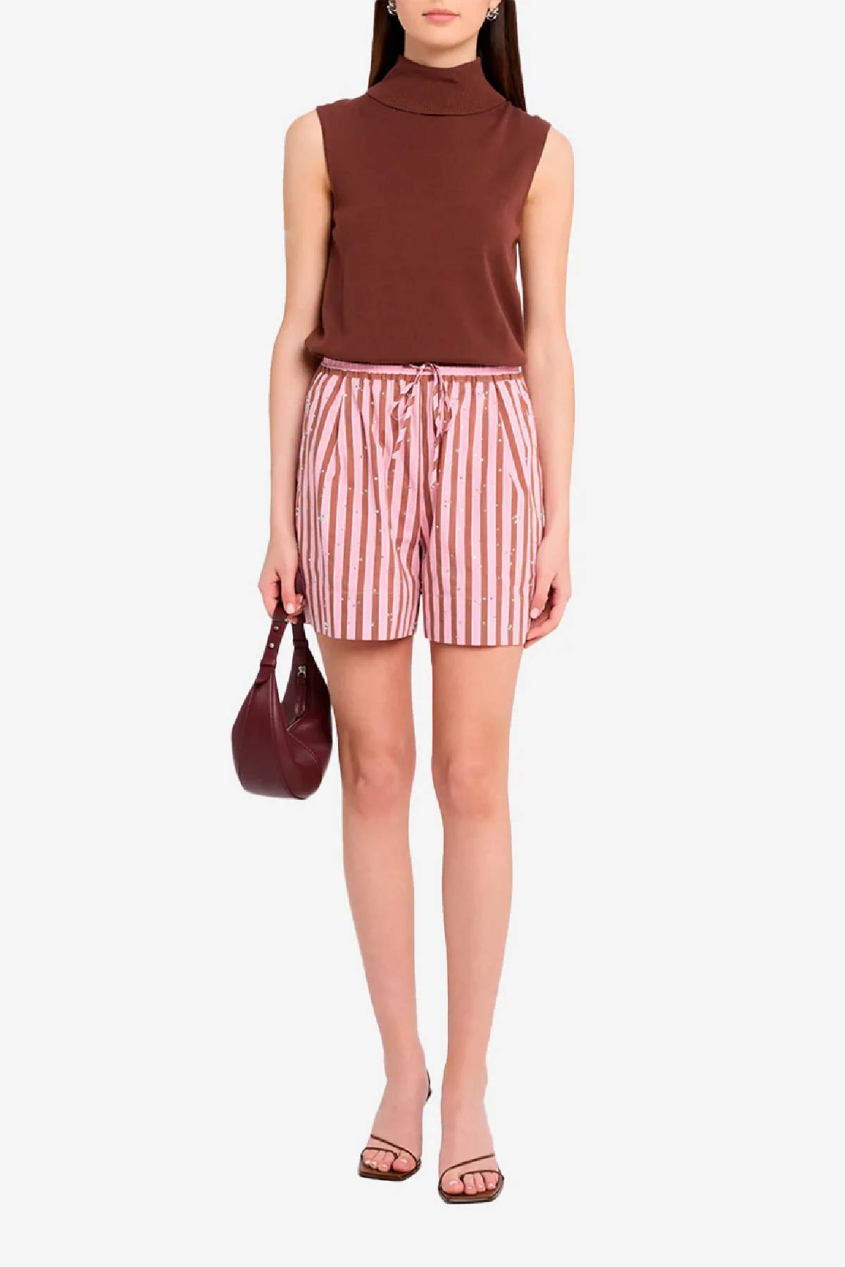 Essentiel Antwerp Striped Shorts