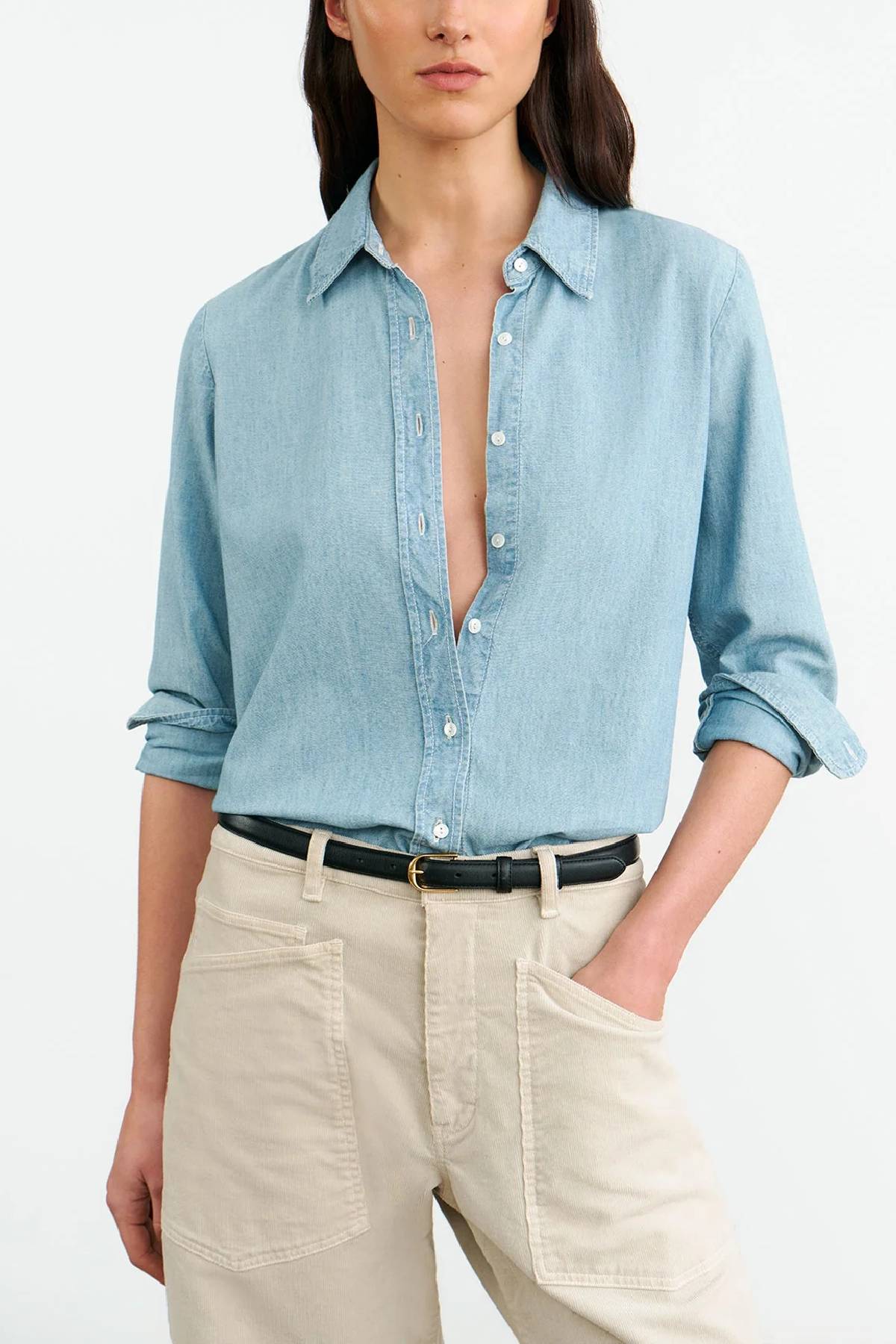 Nili Lotan Monti Denim Shirt