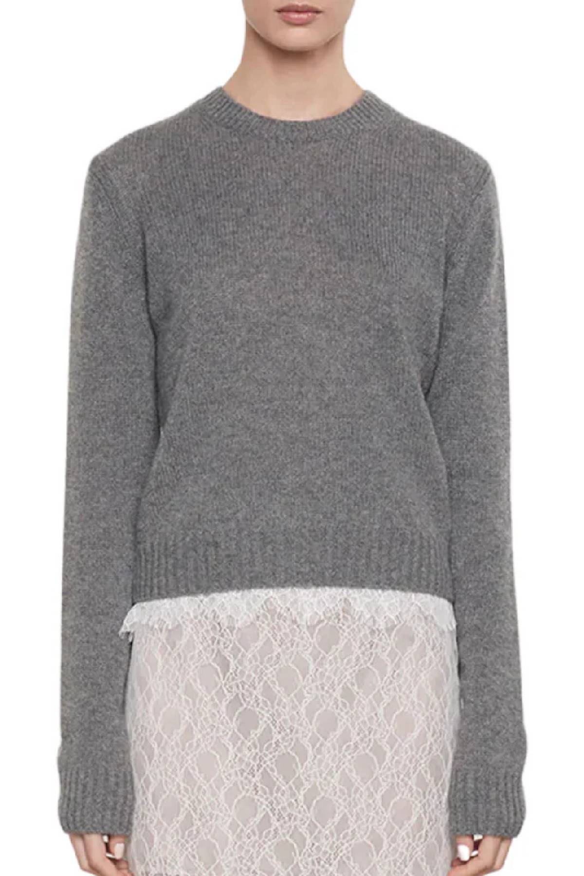 Enza Costa Cashmere Easy Long Sleeve Crew