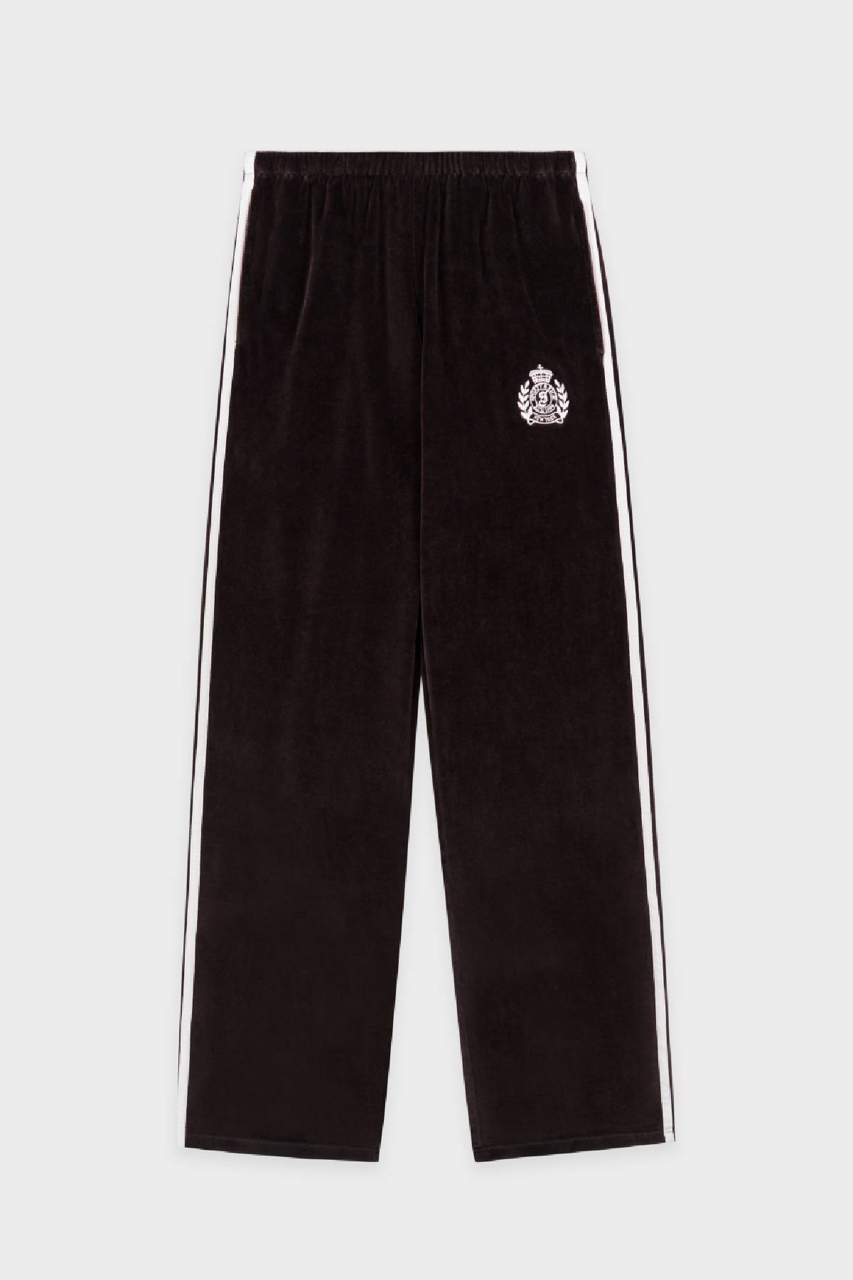 Sporty & Rich NY Crest Velour Sweatpant