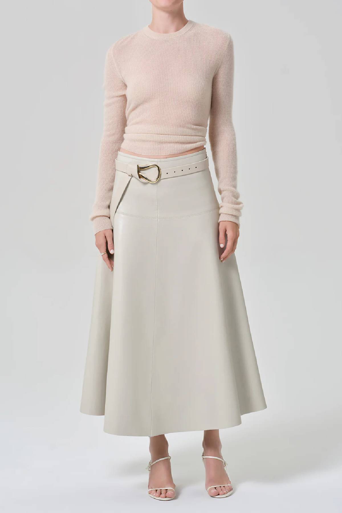 Citizens of Humanity Vita Maxi Leather Skirt