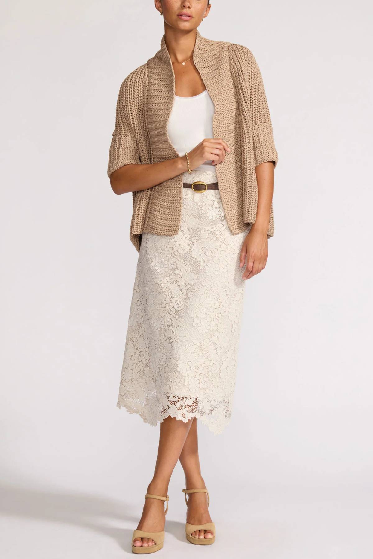 Brochu Walker The Fida Handknit Shrug