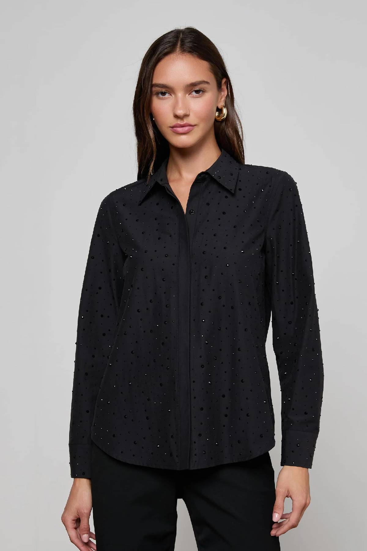 L’AGENCE Ellery Crystal Shirt
