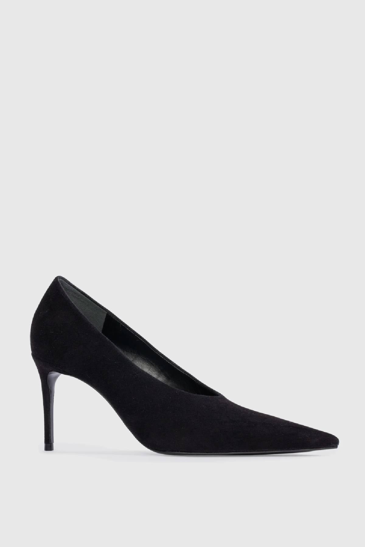Black Suede Studio Jona 80 Pump