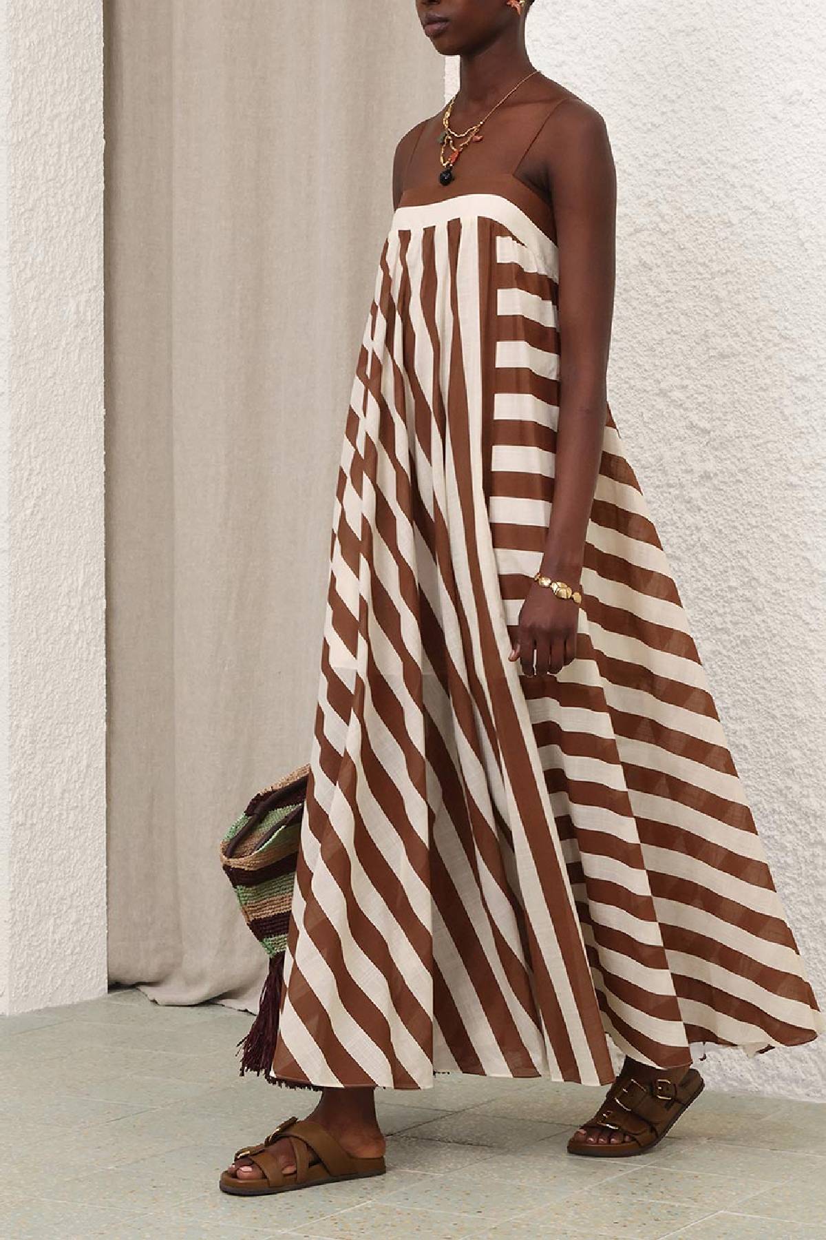 Zimmermann Daylight Stripe Maxi Dress