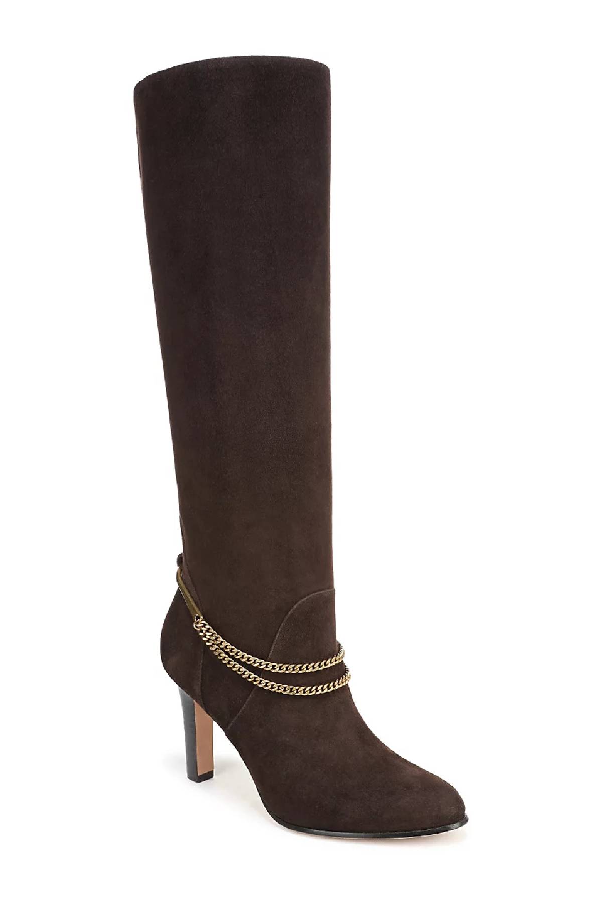 Veronica Beard Tarian Tall Chain Boot