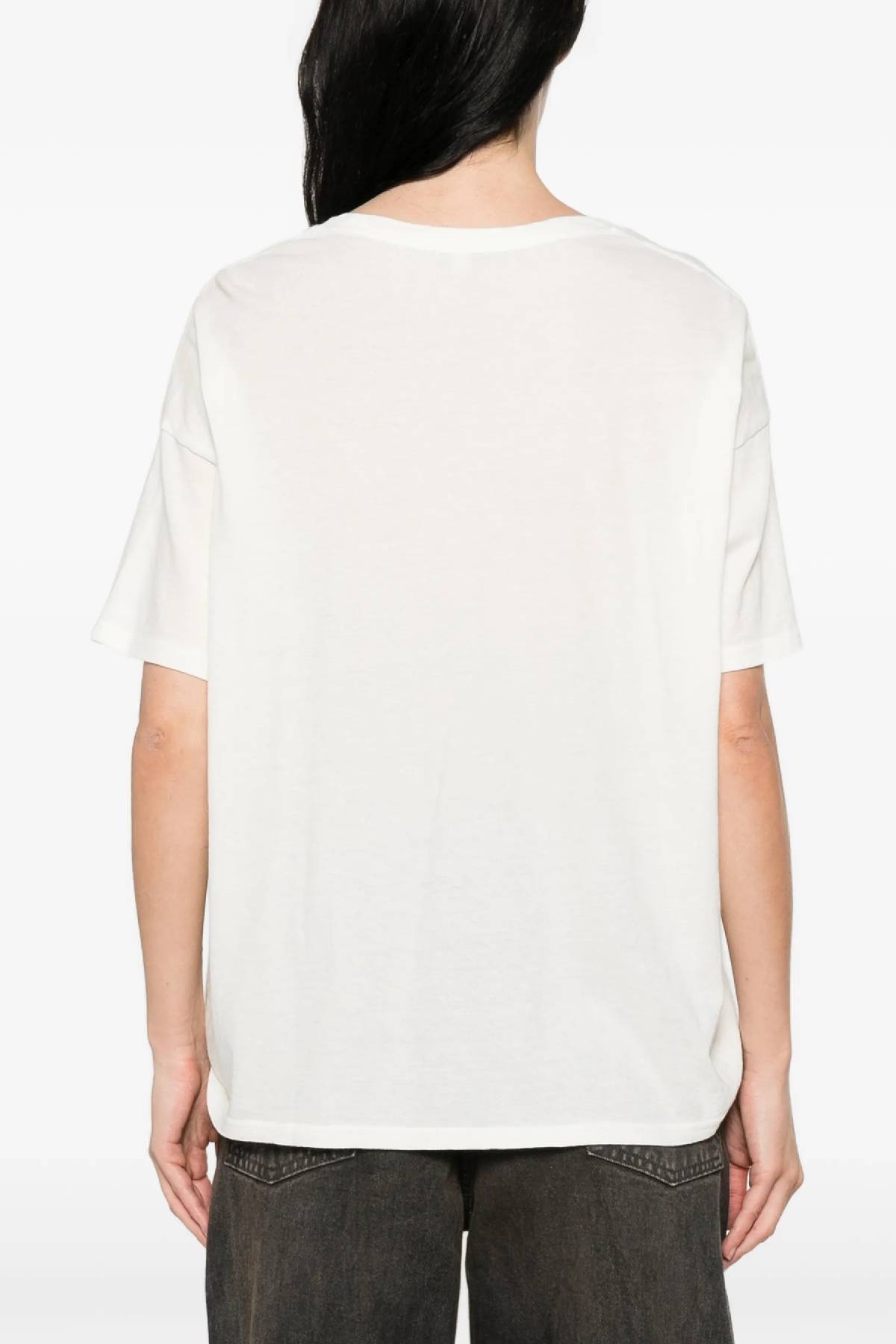 R13 Fkn Attitude Relaxed Tee - Off White