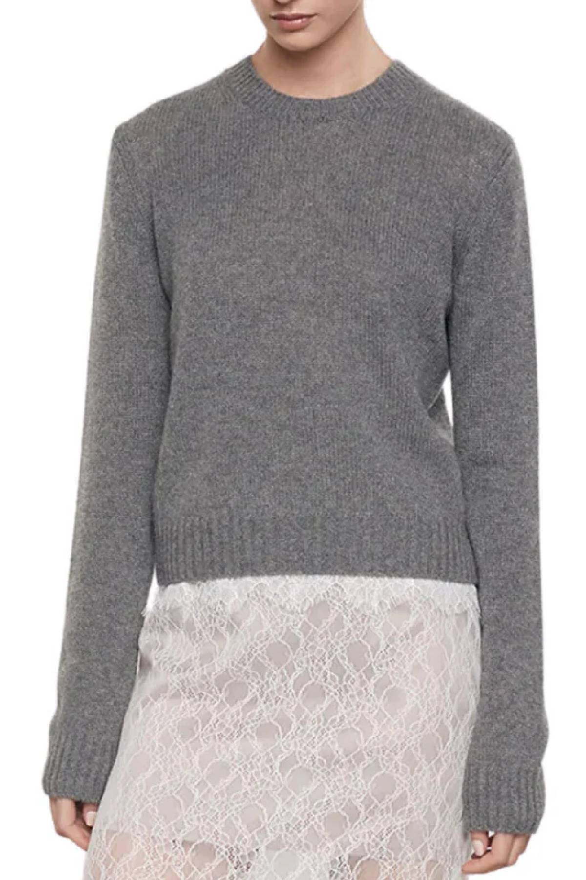 Enza Costa Cashmere Easy Long Sleeve Crew