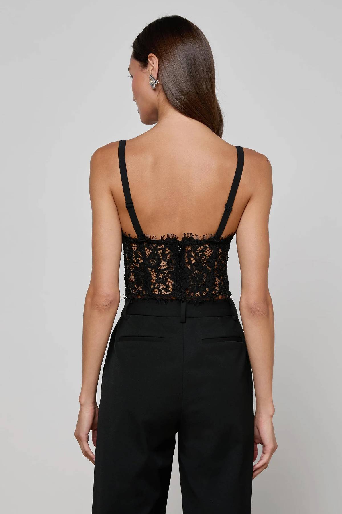 Bustier de encaje de L'Agence Raquel