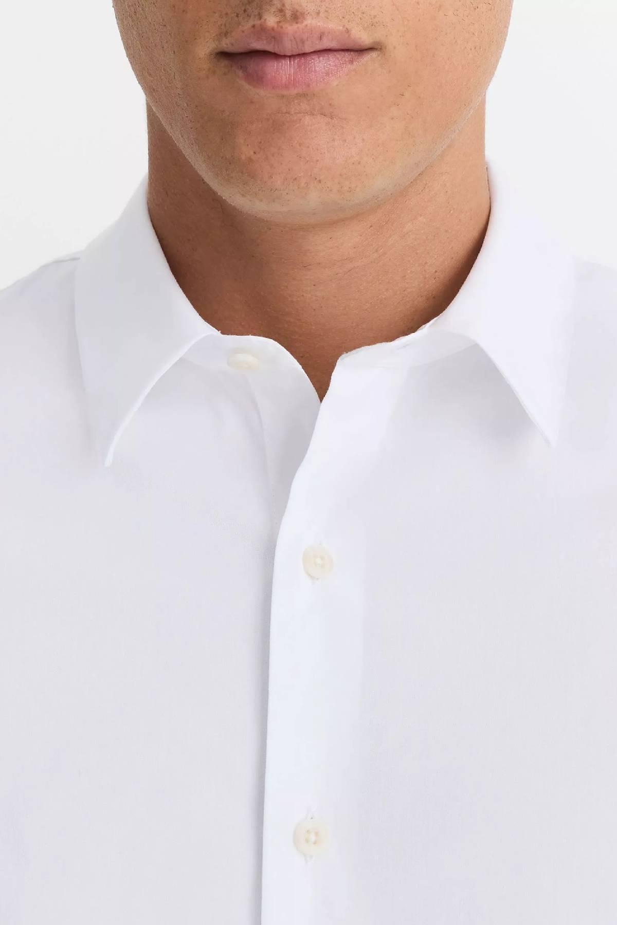 Vince Men's Stretch Cotton Poplin Shirt