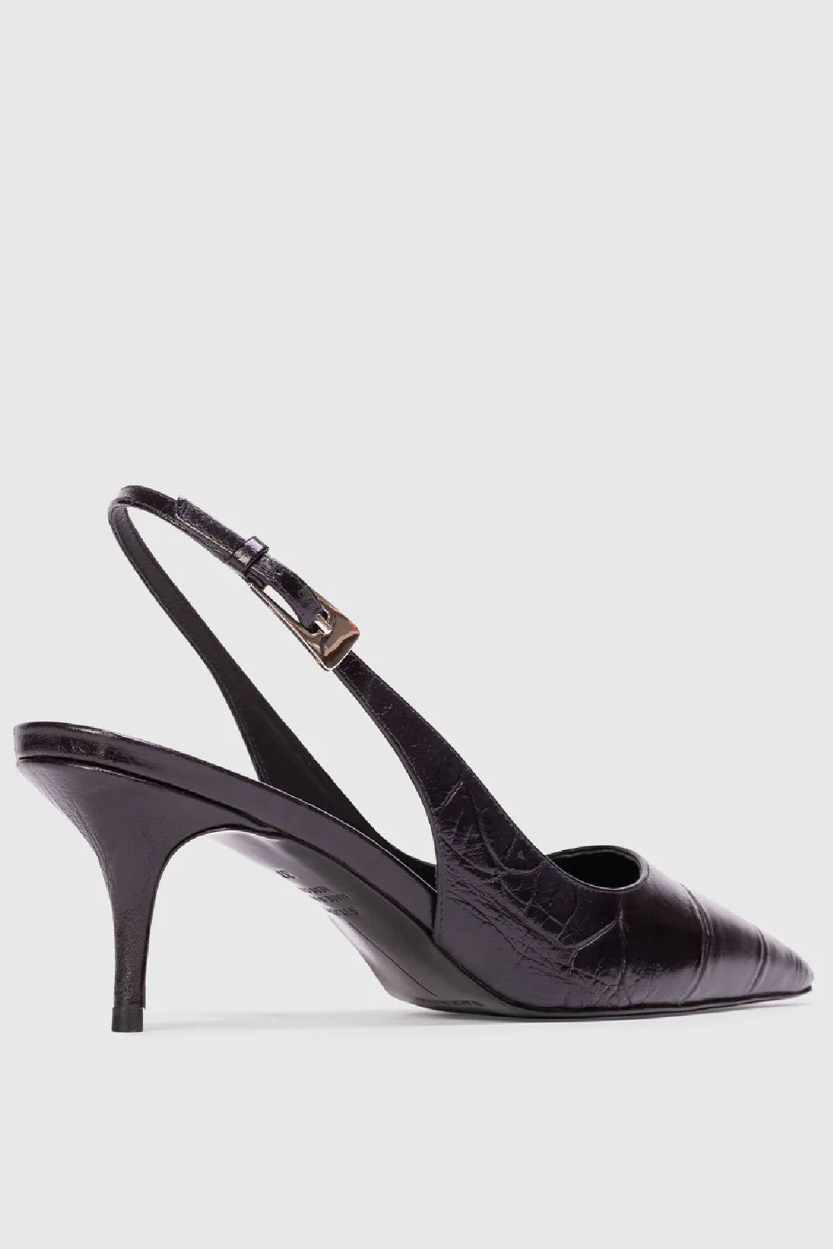 Black Suede Studio Branca 65 Pump