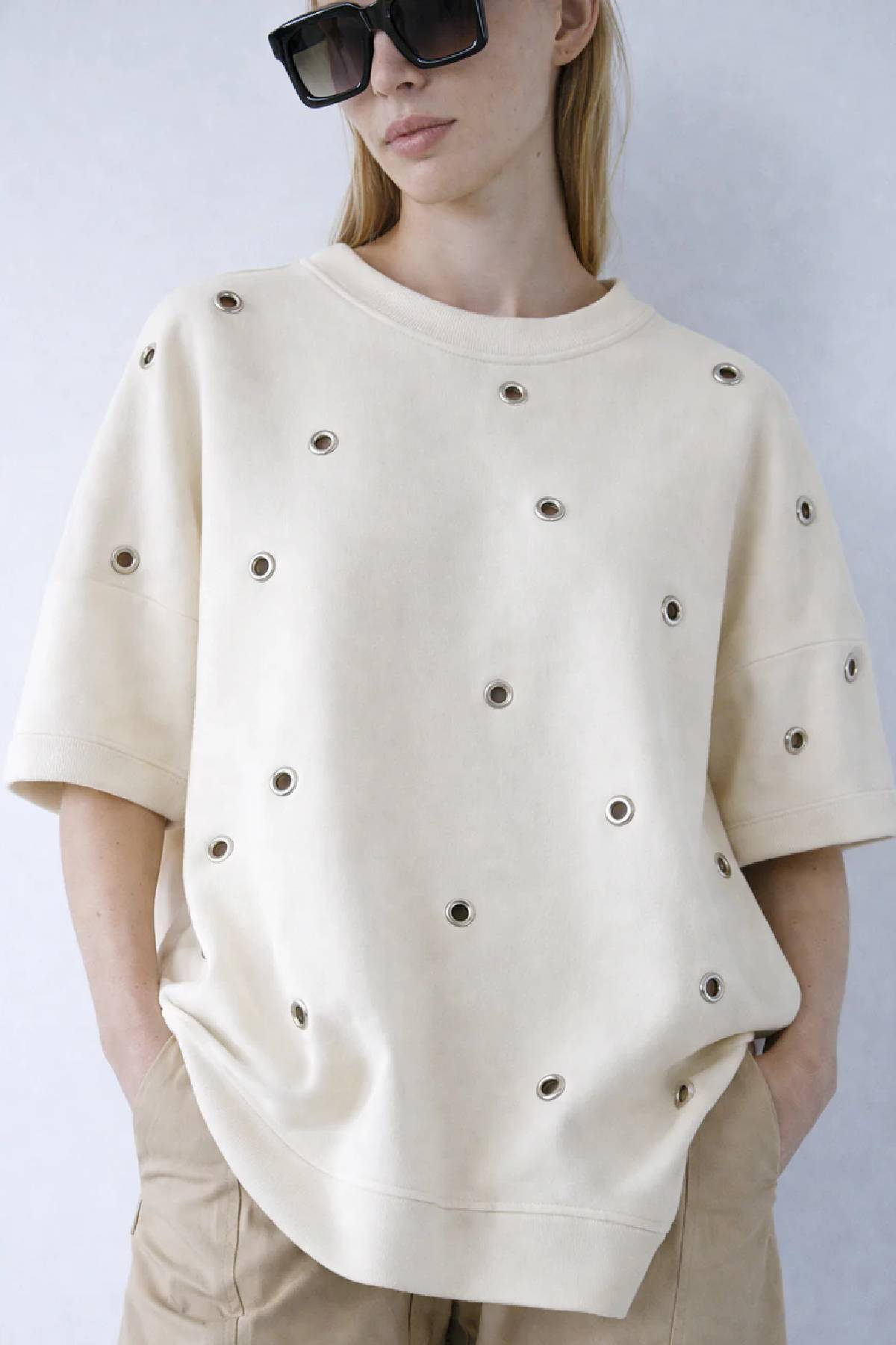 Uli Shneider Sweat Eyelot T-Shirt