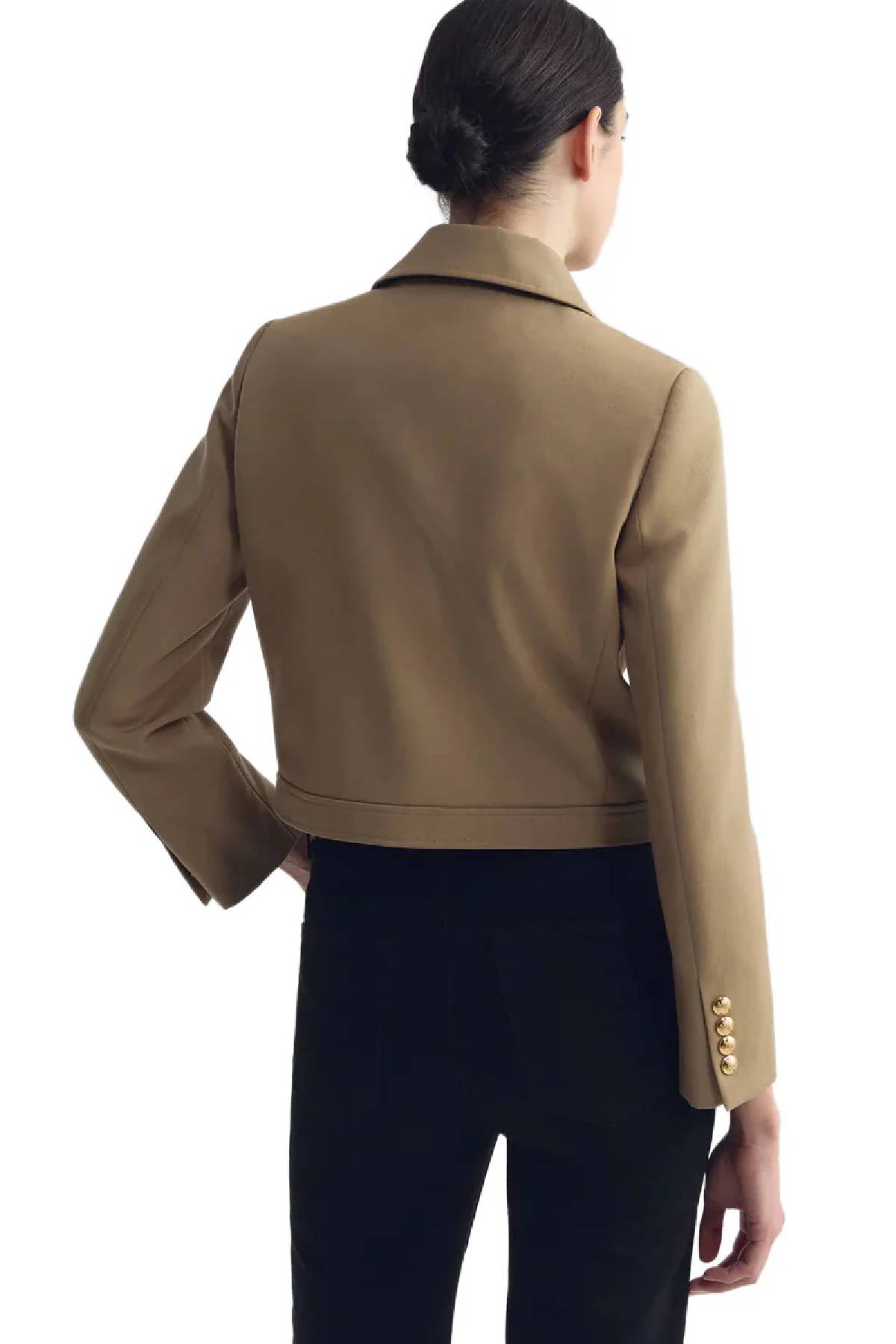 Nili Lotan Edna Cropped Jacket