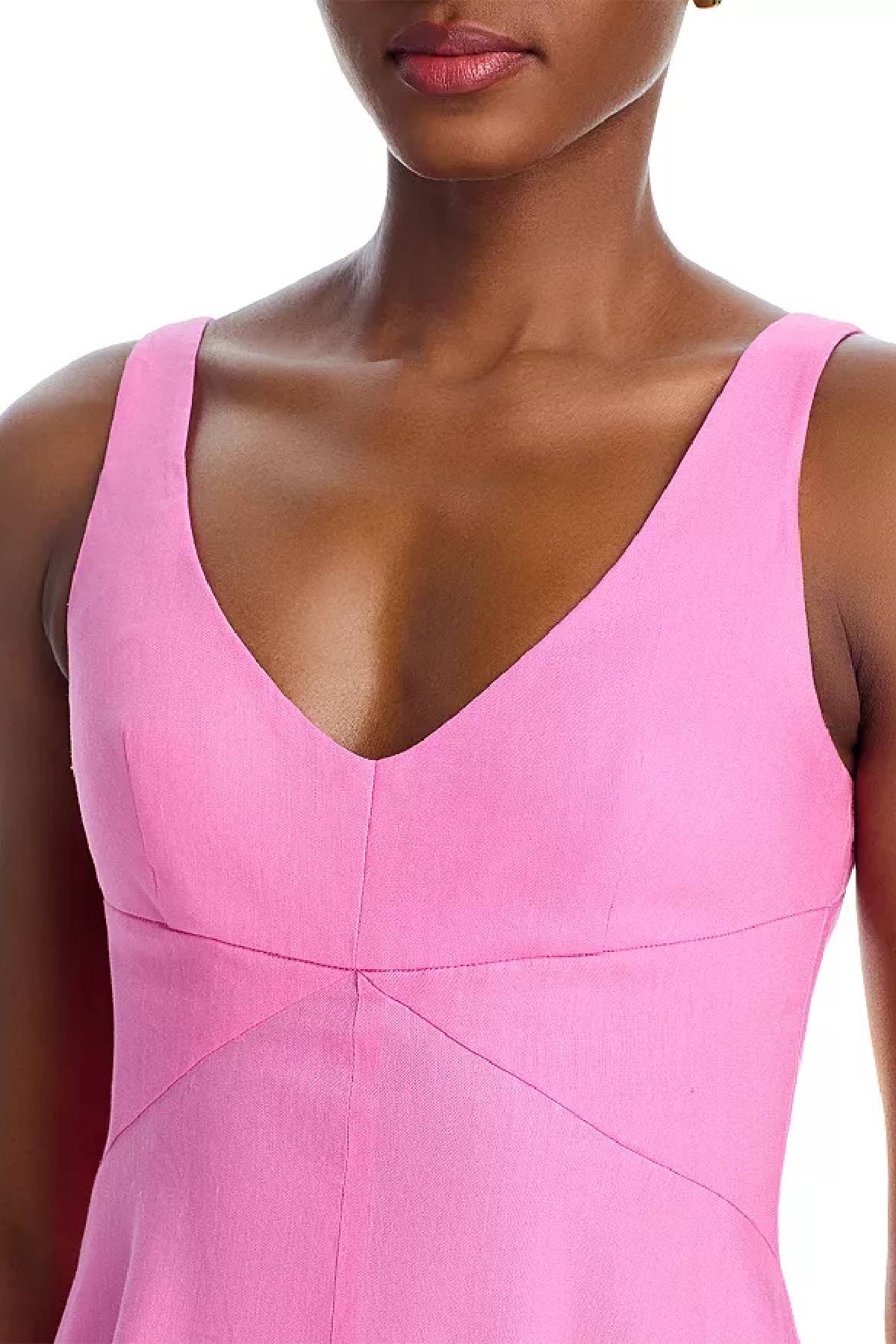 Staud Madison Linen Mini Dress